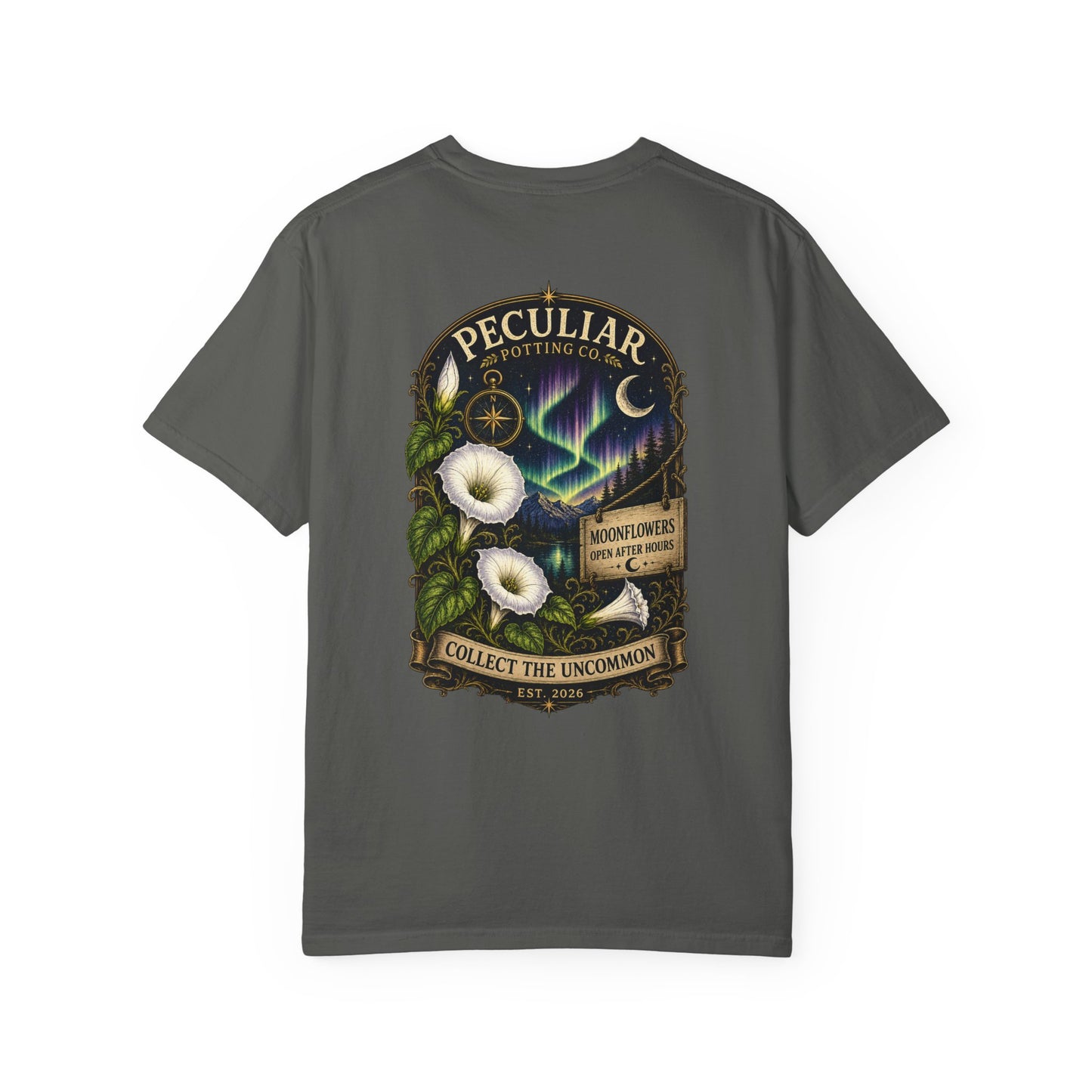 Moonflowers: Open After Hours  — Graphic Tee