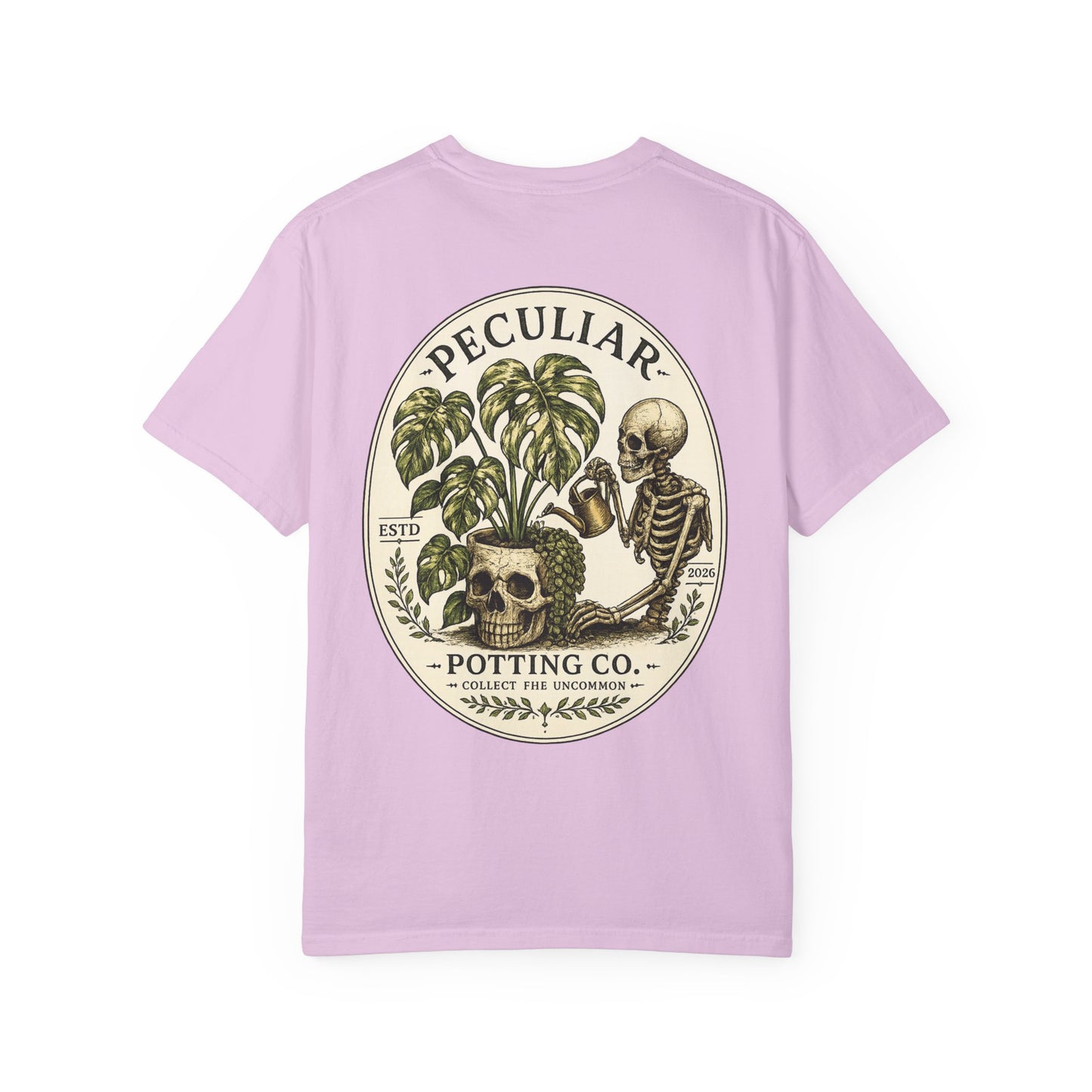 Peculiar Potting Co. Skeleton & Monstera T-Shirt