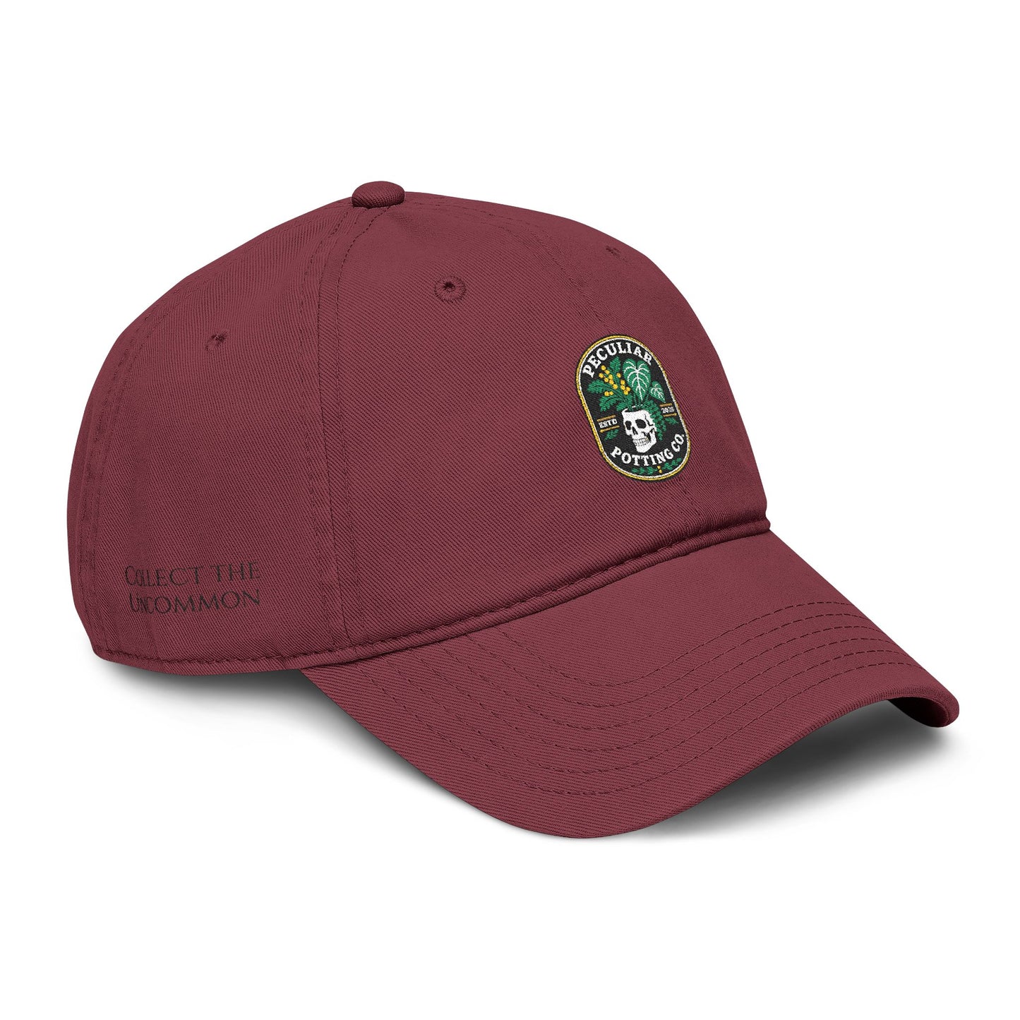 Washed Peculiar Potting Co. "COLLECT THE UNCOMMON" Dad Cap