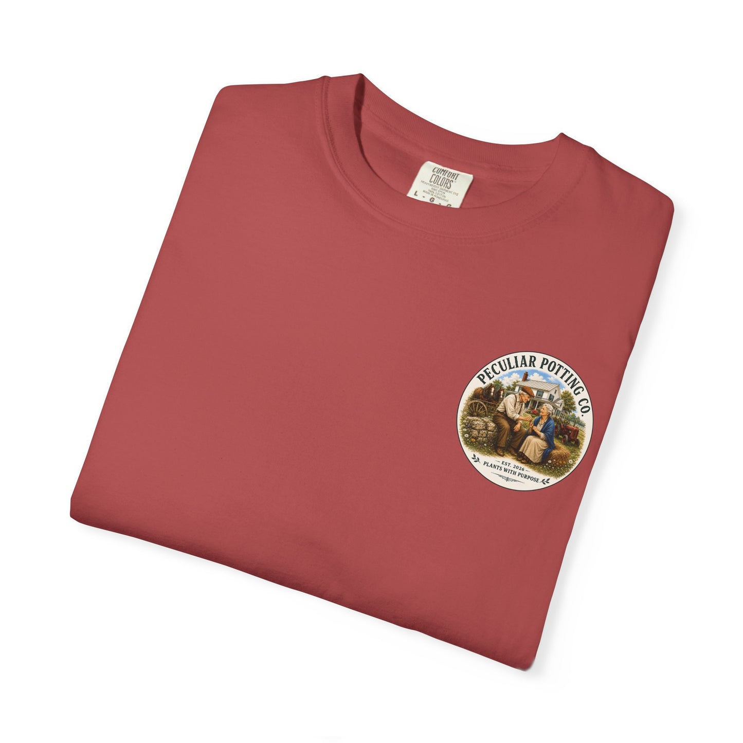 Peculiar Potting Co. T-Shirt — Vintage Gardeners "Plants With Purpose" Tee