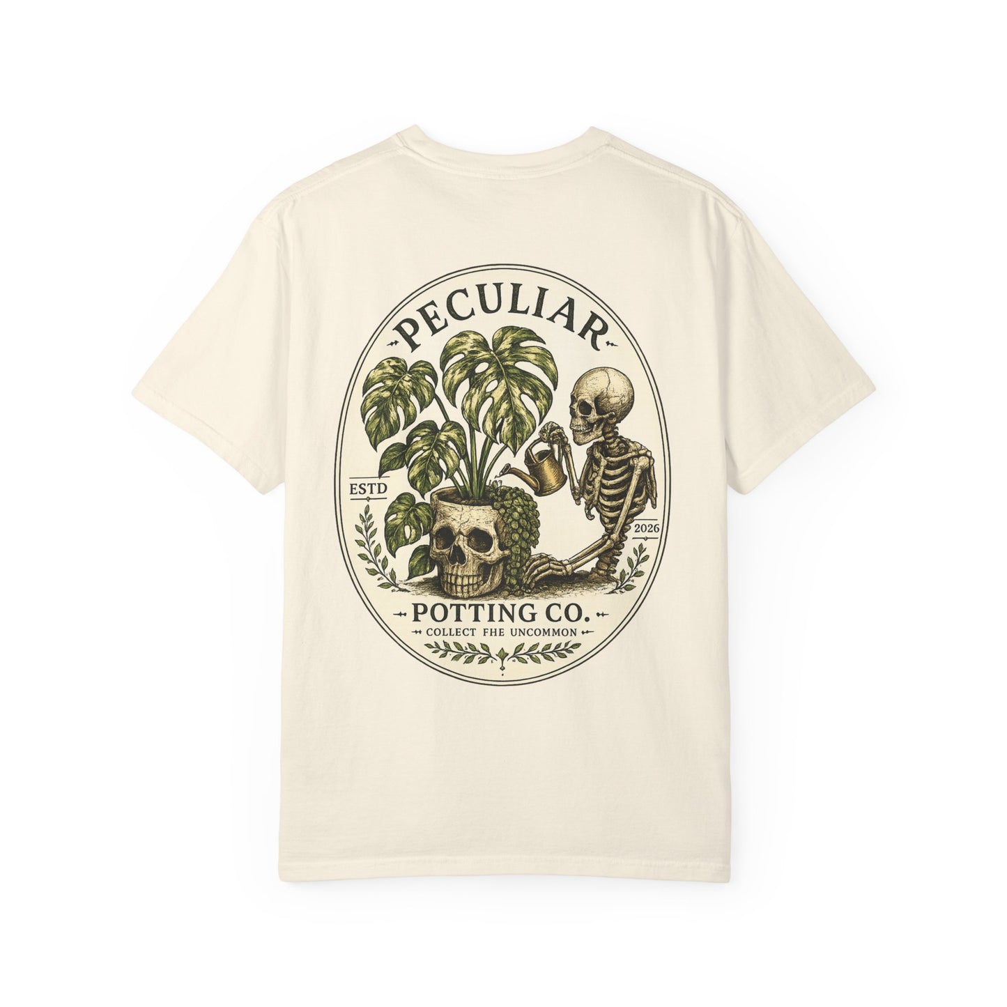 Peculiar Potting Co. Skeleton & Monstera T-Shirt