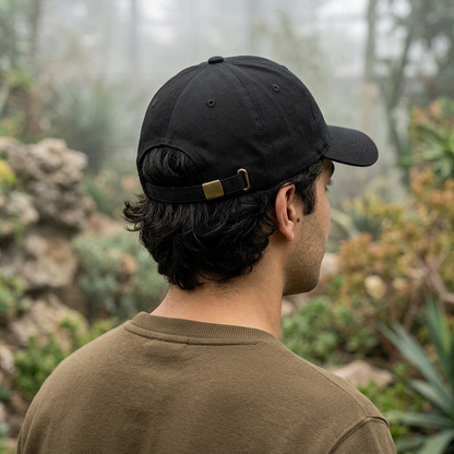 American Traditional Monstera Dagger — Vintage Washed Peculiar Potting Co. Dad Cap