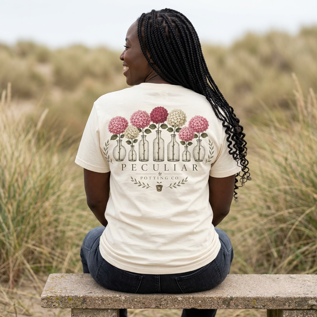 Little Lime Punch Hydrangea — Graphic Tee