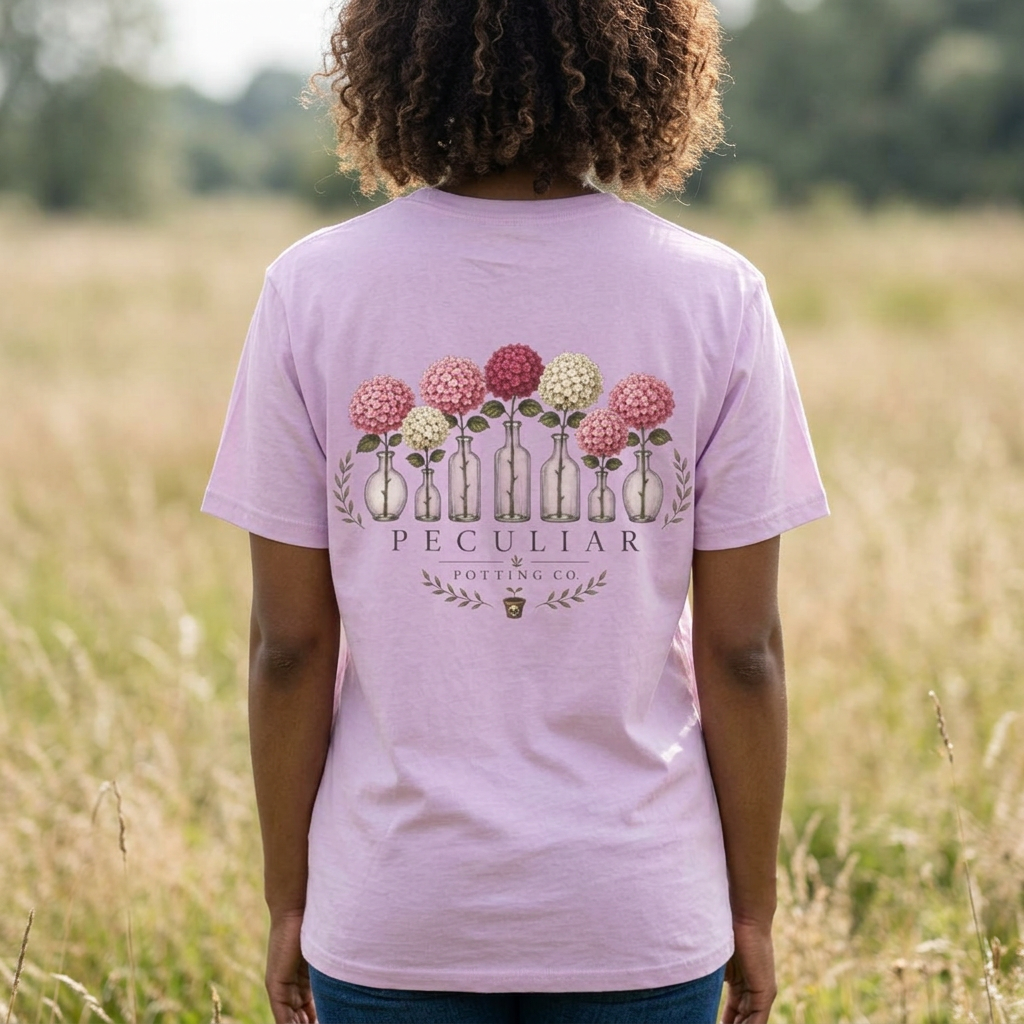 Little Lime Punch Hydrangea — Graphic Tee