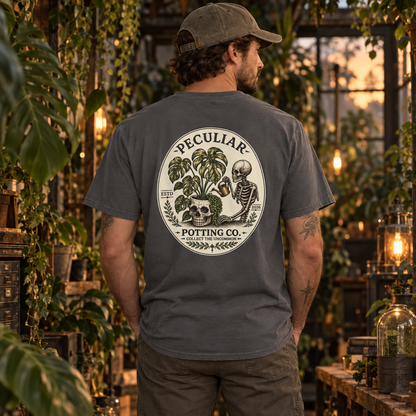 Skeleton & Monstera Tee