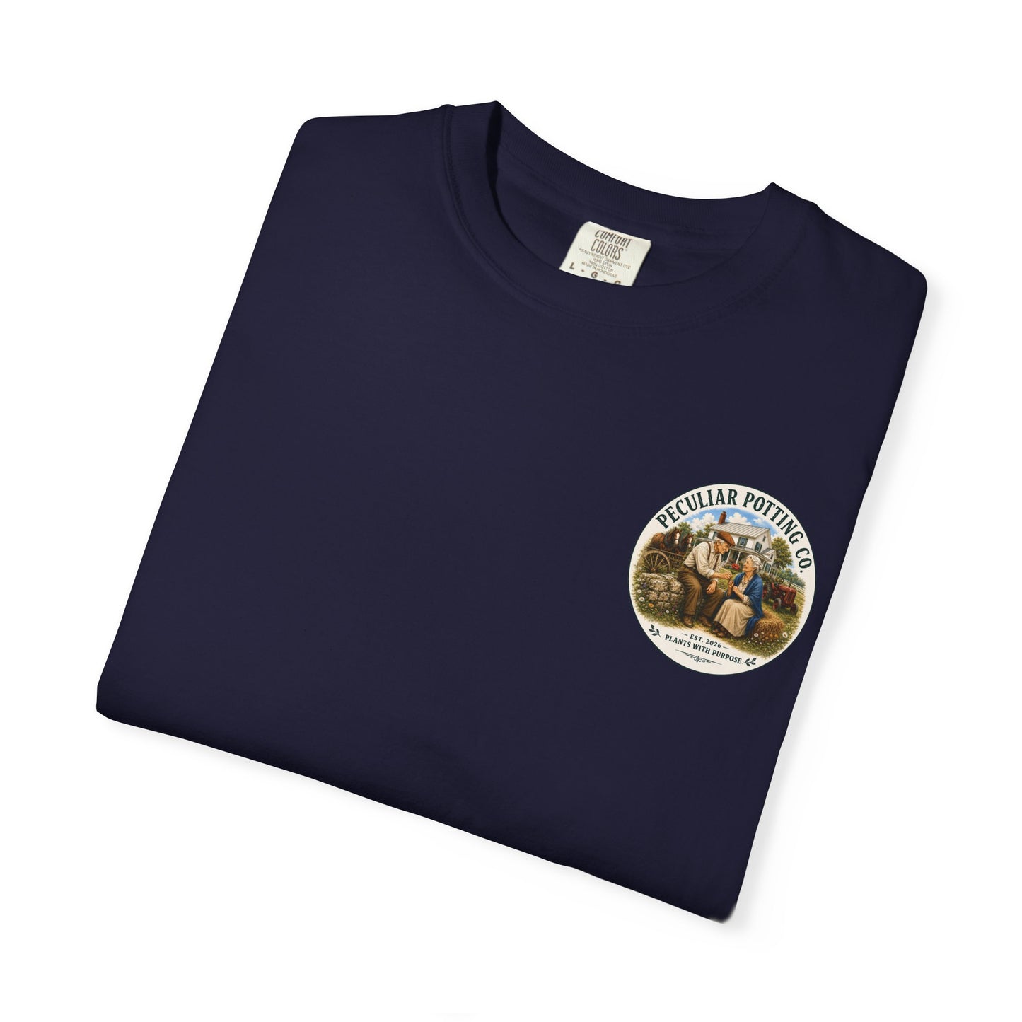 Peculiar Potting Co. T-Shirt — Vintage Gardeners "Plants With Purpose" Tee