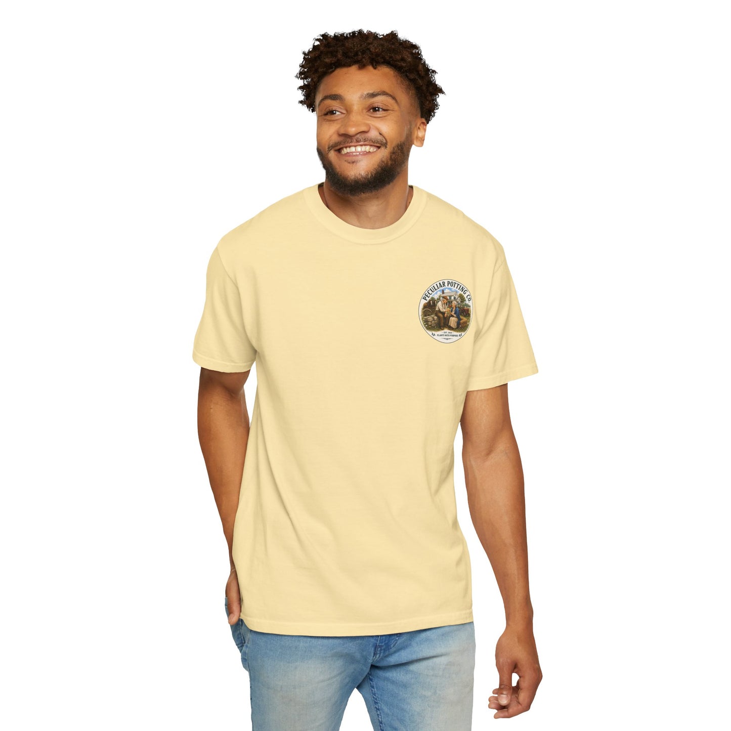 Peculiar Potting Co. T-Shirt — Vintage Gardeners "Plants With Purpose" Tee