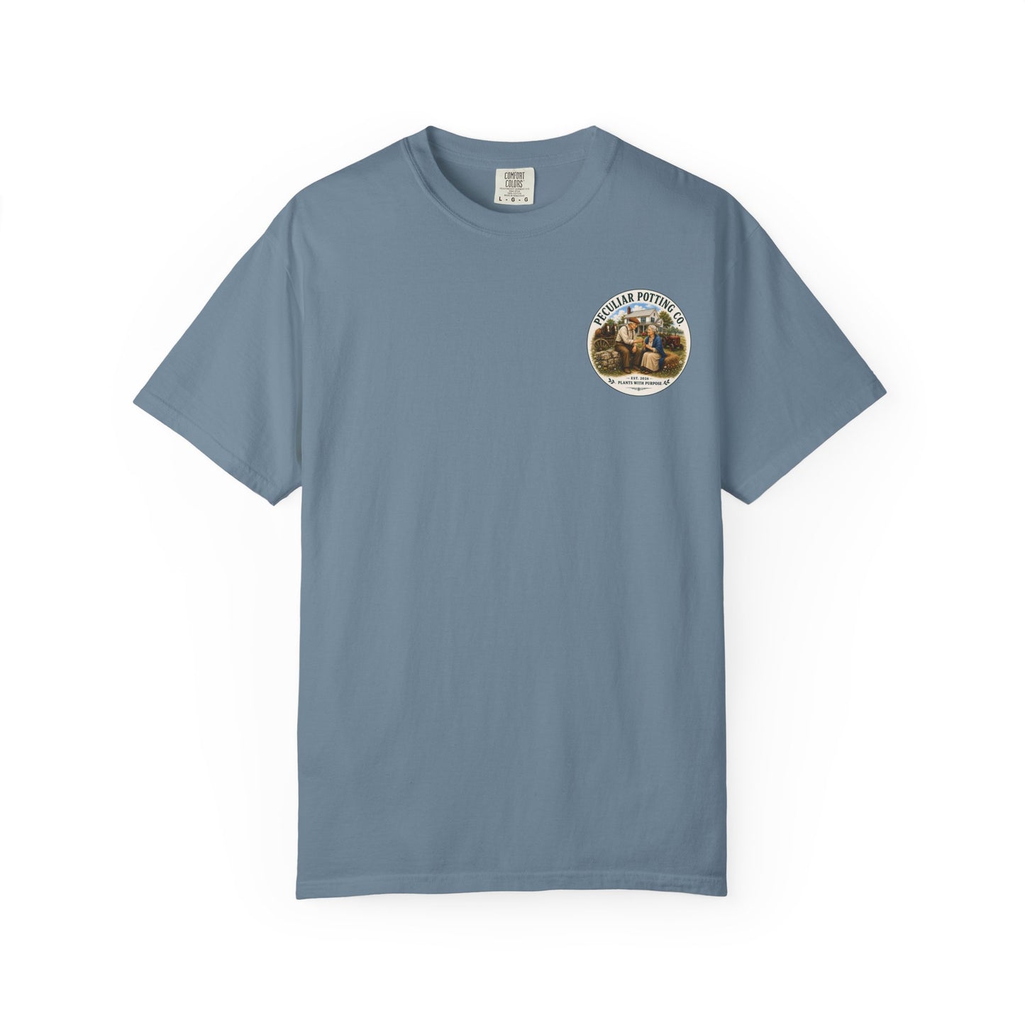 Peculiar Potting Co. T-Shirt — Vintage Gardeners "Plants With Purpose" Tee