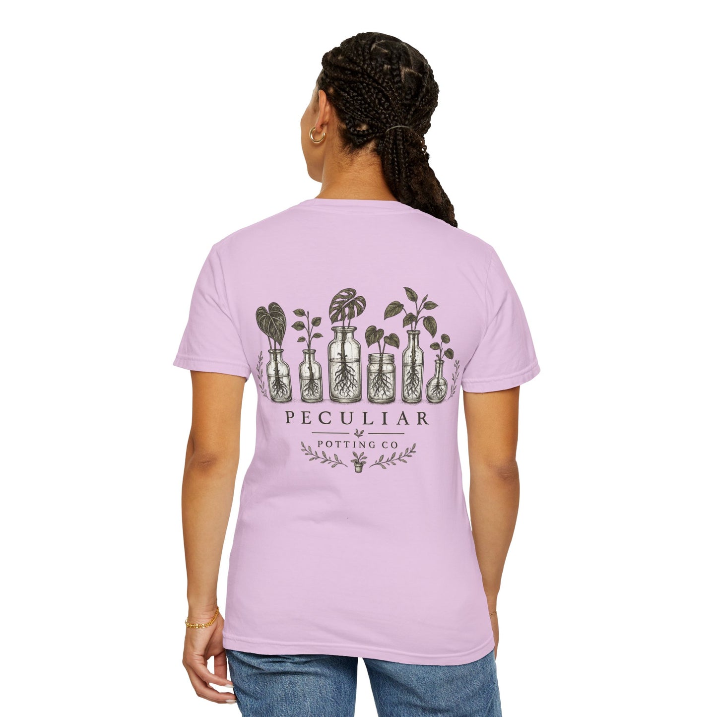 Peculiar Potting Co. Rooted and Blooming  — Monstera Graphic Tee