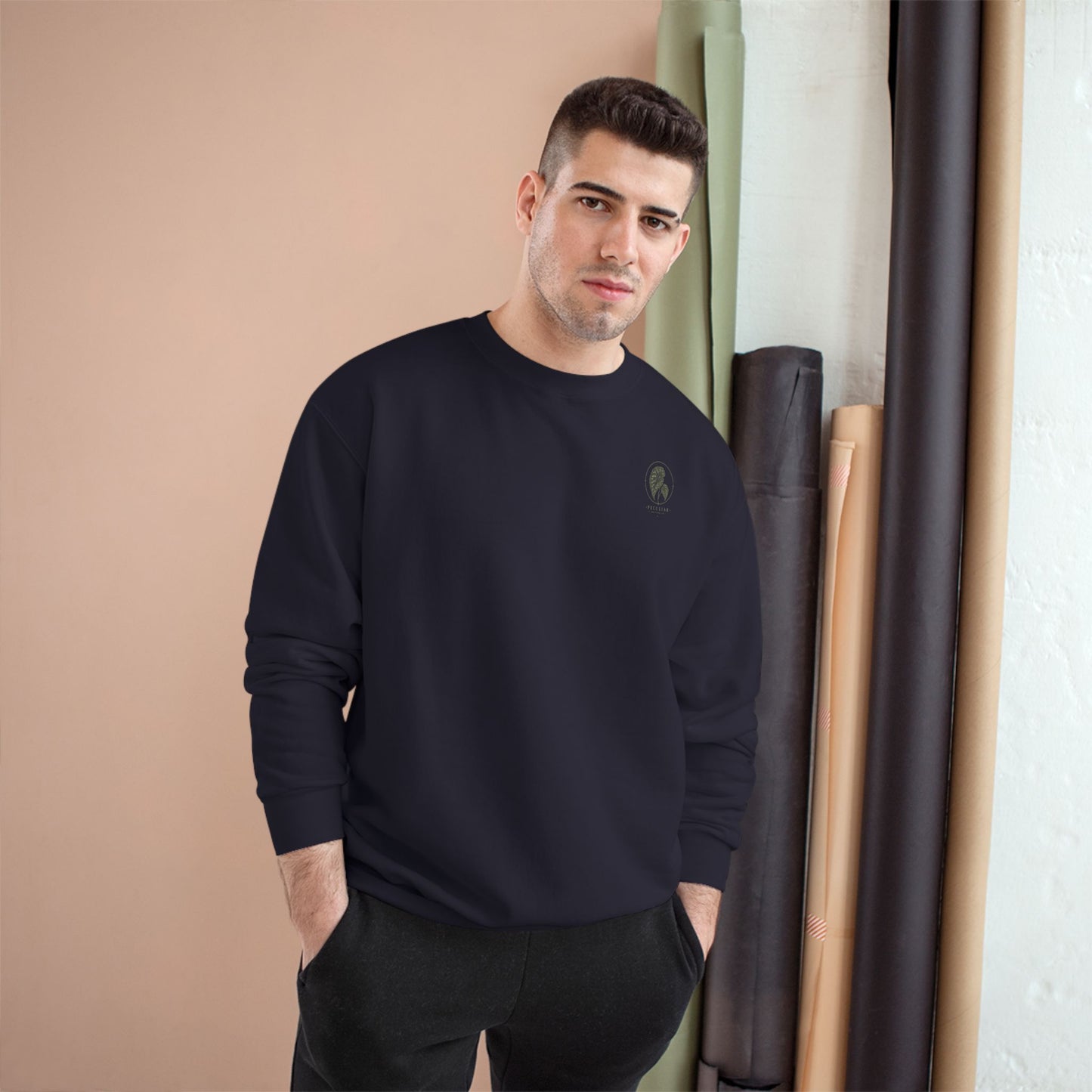 Plant Goddess Crewneck Sweatshirt — Vintage Botanical "Peculiar" Backprint
