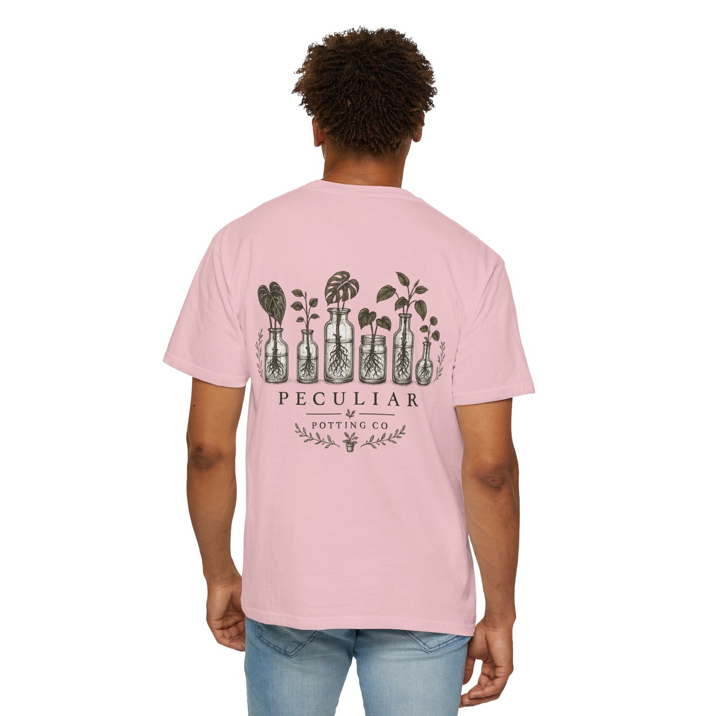 Peculiar Potting Co. Rooted and Blooming  — Monstera Graphic Tee
