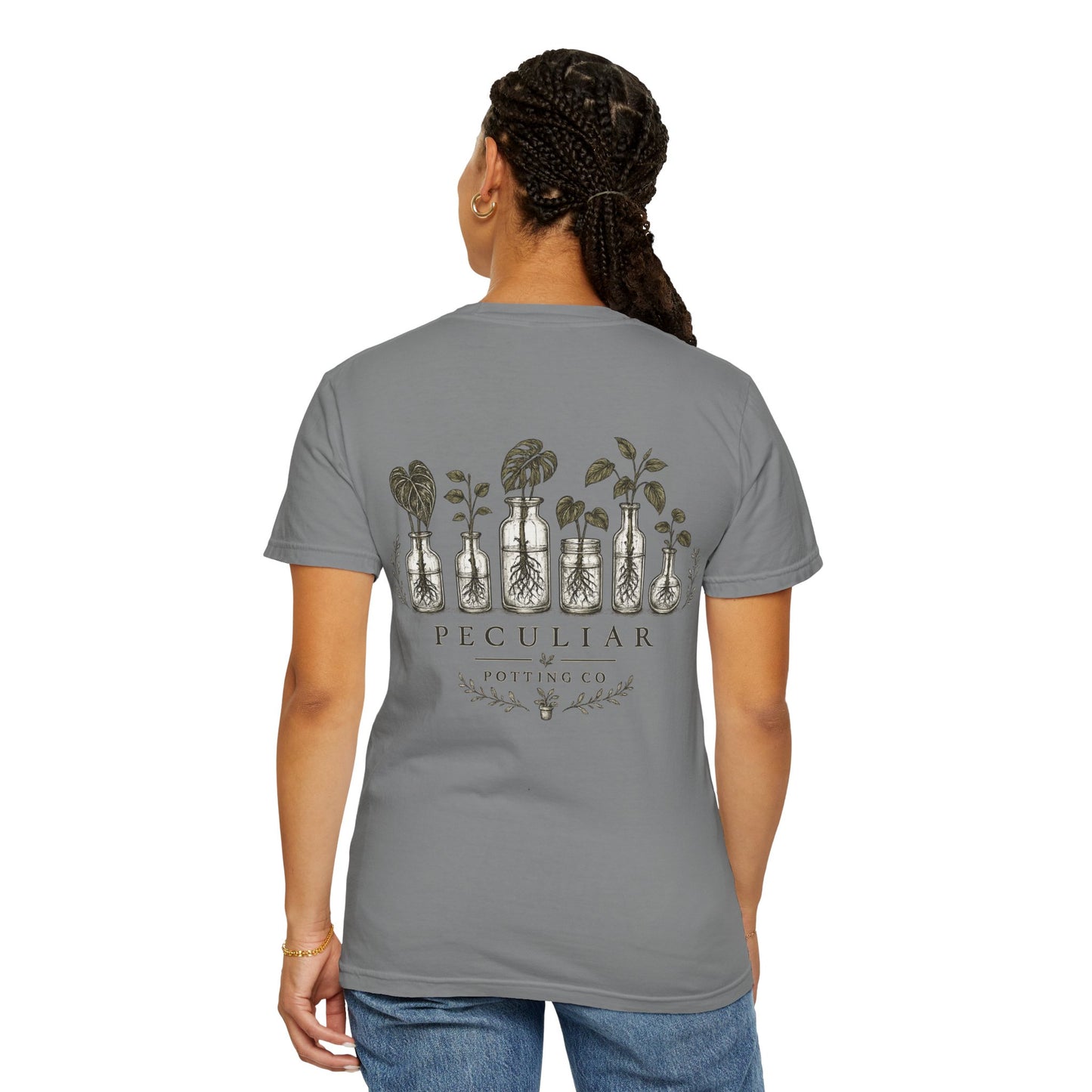 Peculiar Potting Co. Rooted and Blooming  — Monstera Graphic Tee