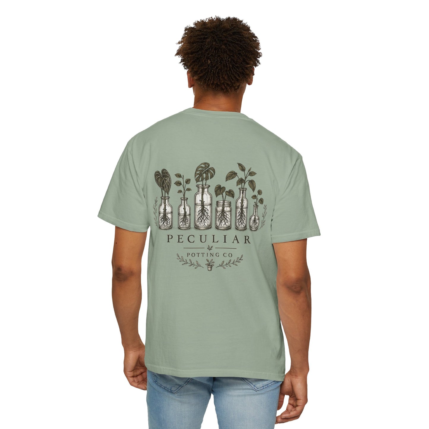 Peculiar Potting Co. Rooted and Blooming  — Monstera Graphic Tee
