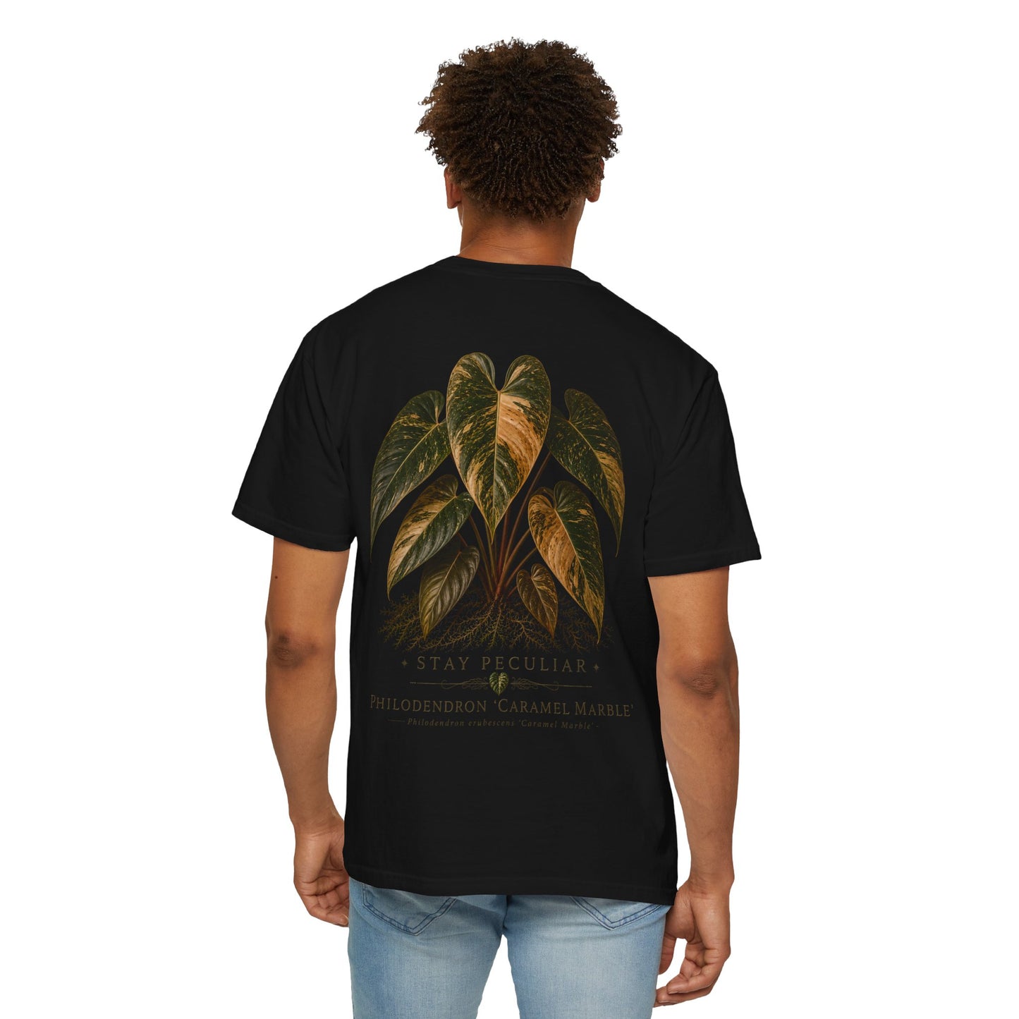 Philodendron Caramel Marble — Silhouette Specimen Collection Graphic Tee