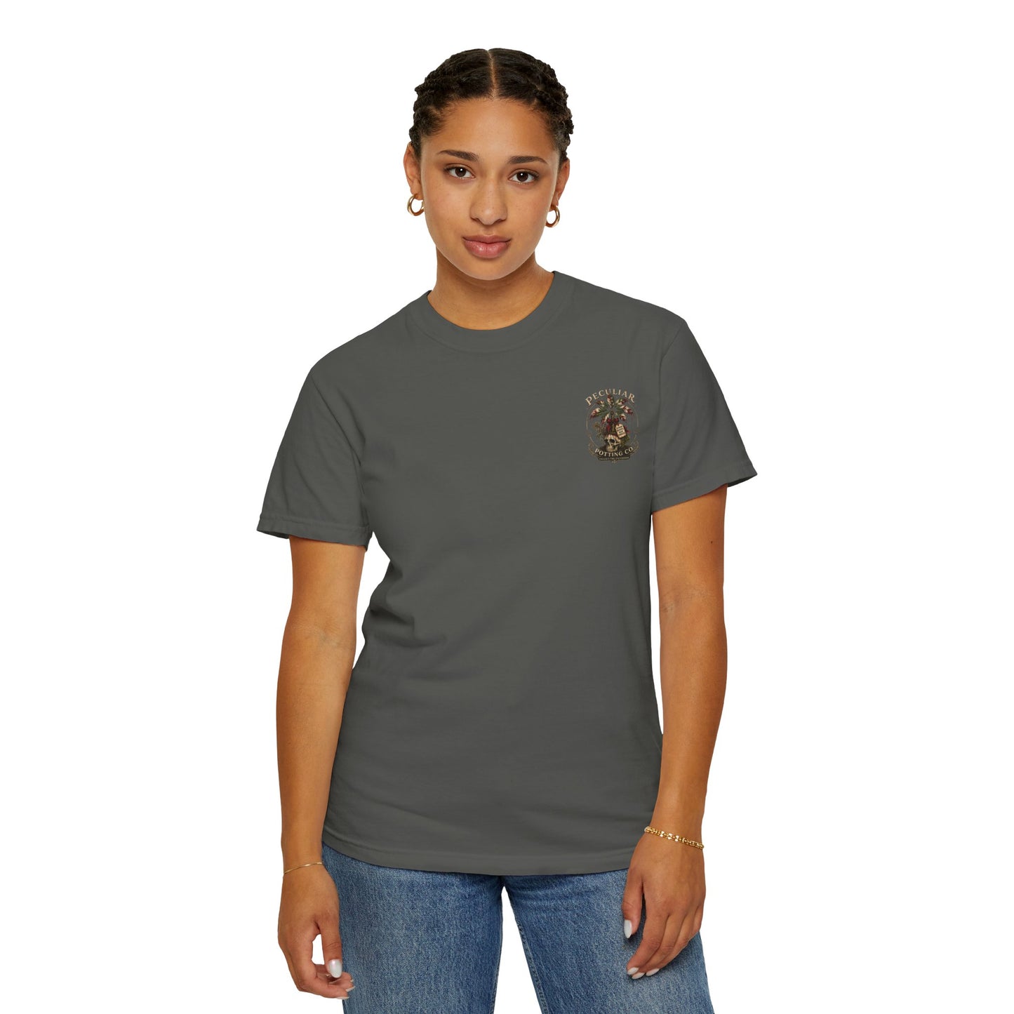 Blood Money Tree T-Shirt —  Skull & Money Tree Graphic Tee