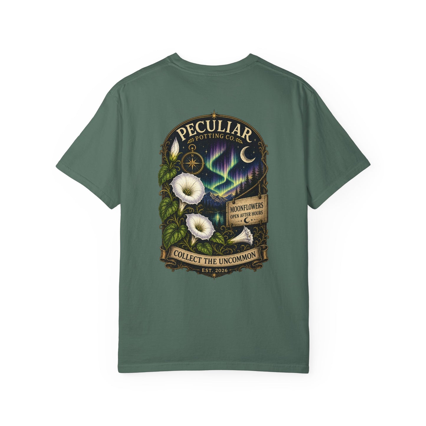 Moonflowers: Open After Hours  — Graphic Tee