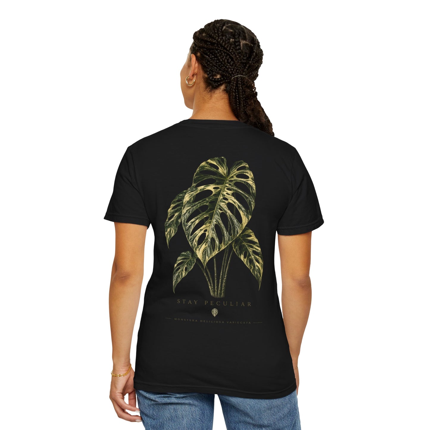 Monstera Variegata Deliciosa — Silhouette Specimen Collection Graphic Tee