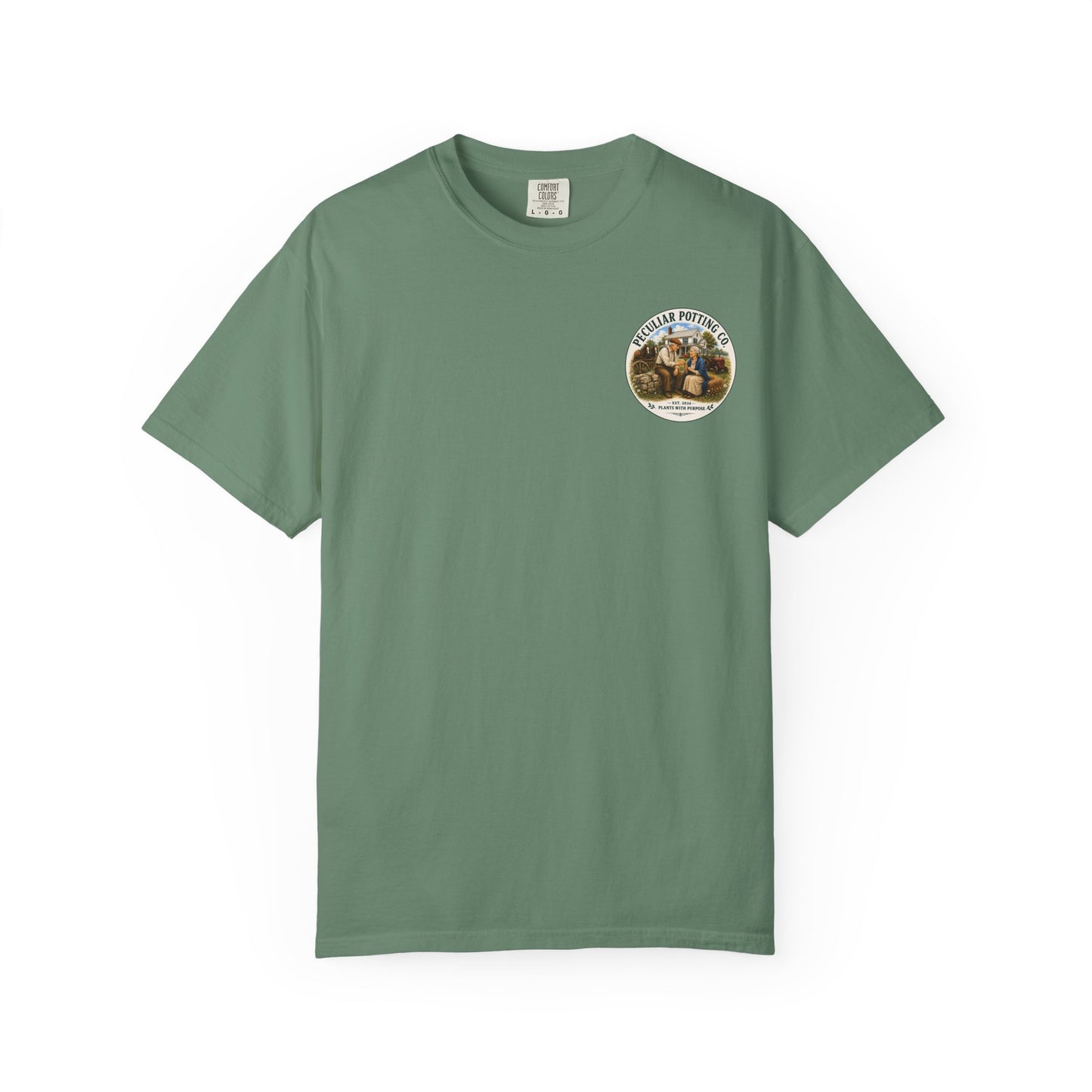 Peculiar Potting Co. T-Shirt — Vintage Gardeners "Plants With Purpose" Tee
