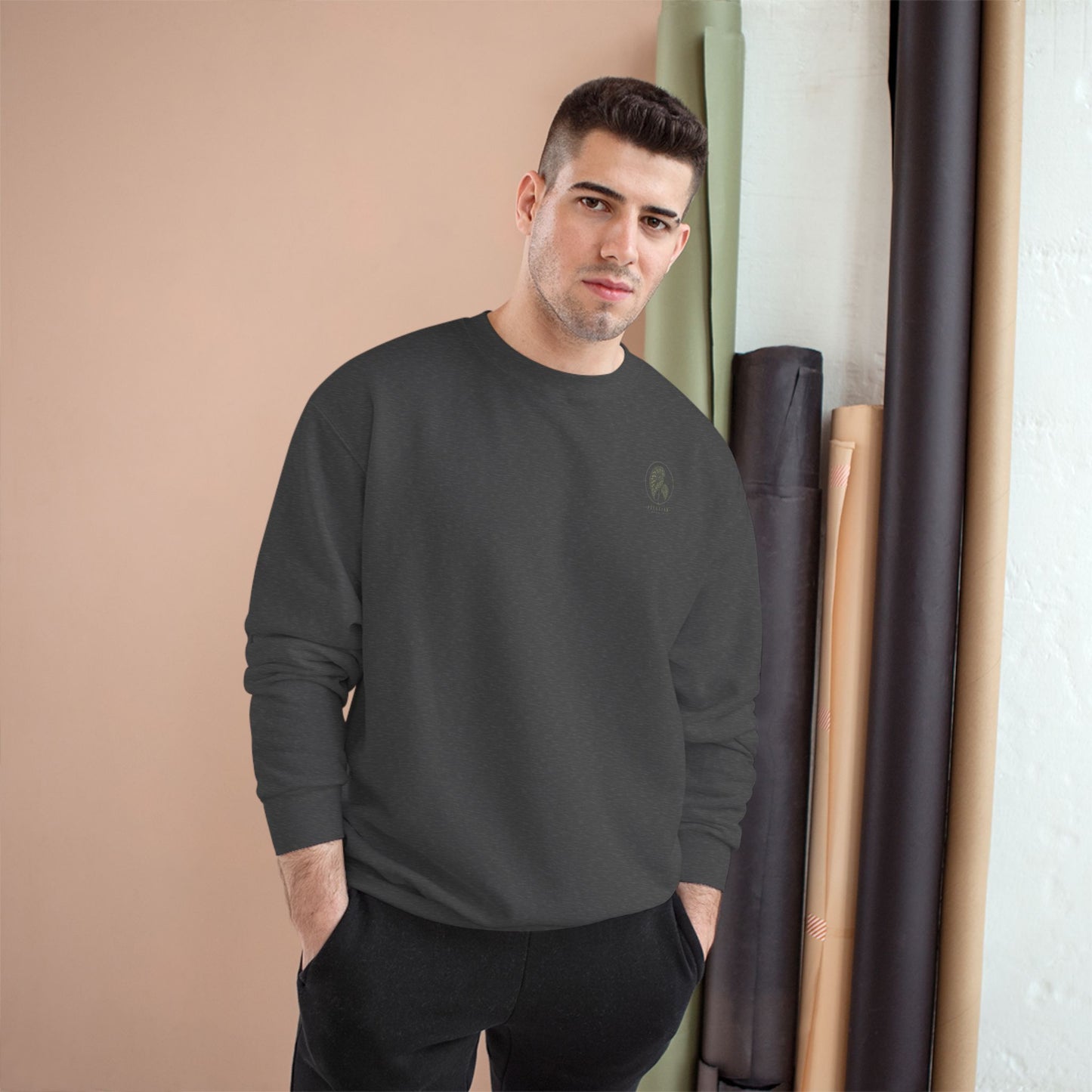 Plant Goddess Crewneck Sweatshirt — Vintage Botanical "Peculiar" Backprint