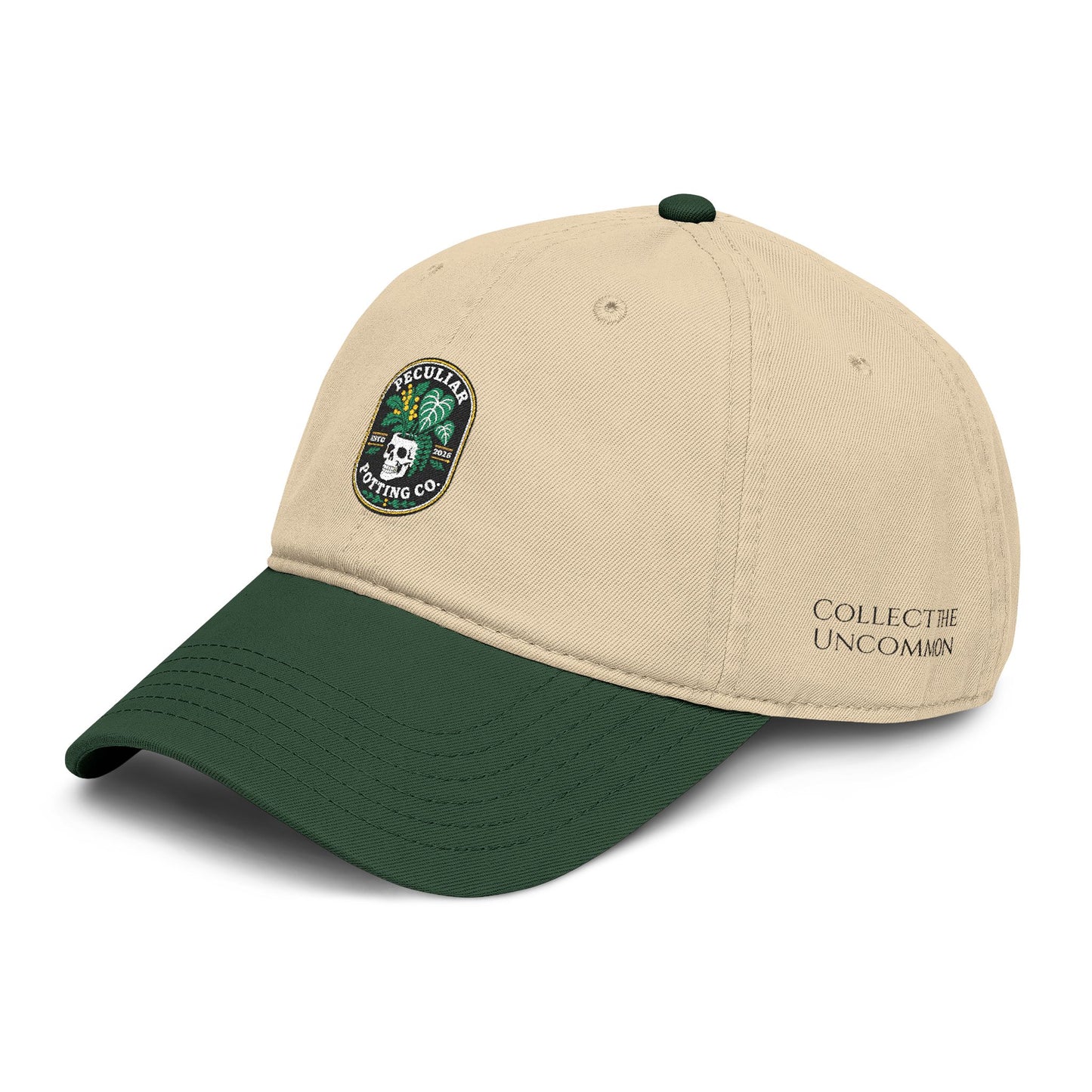 Washed Peculiar Potting Co. "COLLECT THE UNCOMMON" Dad Cap