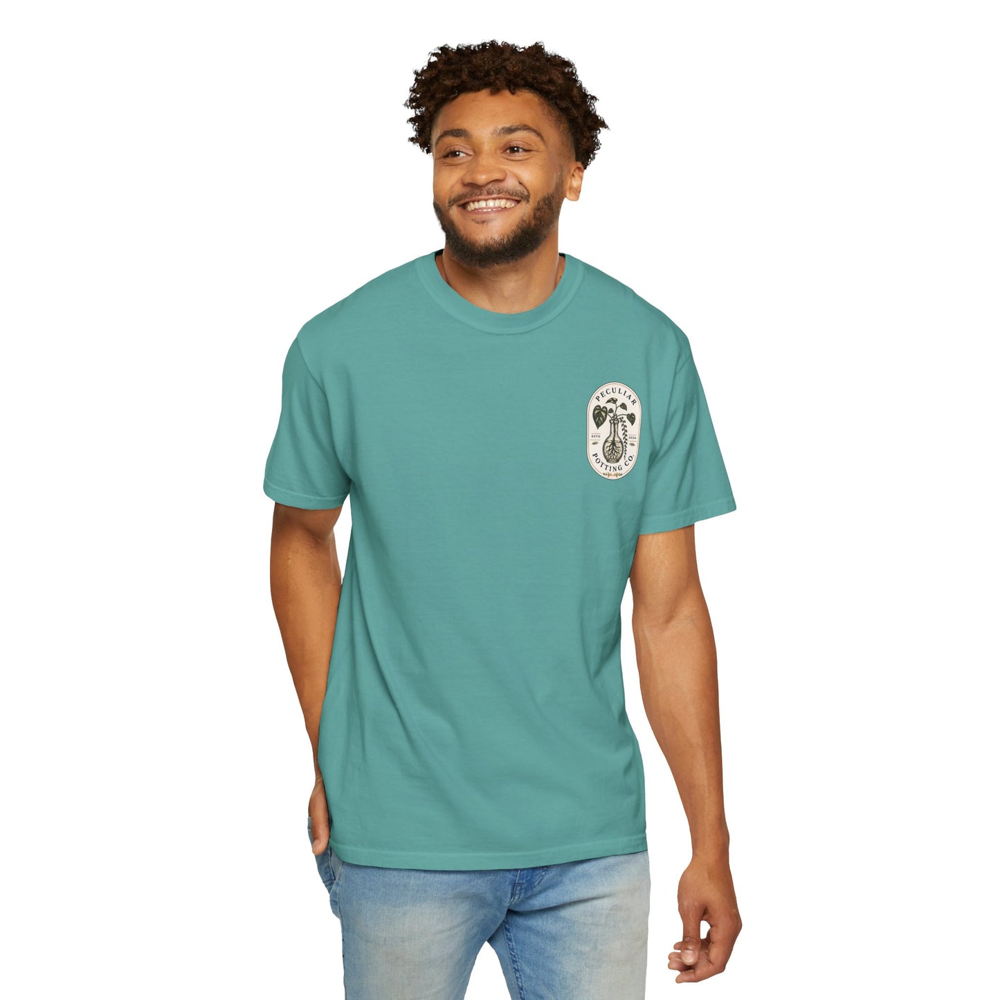 Blue Hydrangea—Rooted & Blooming Collection Graphic Tee