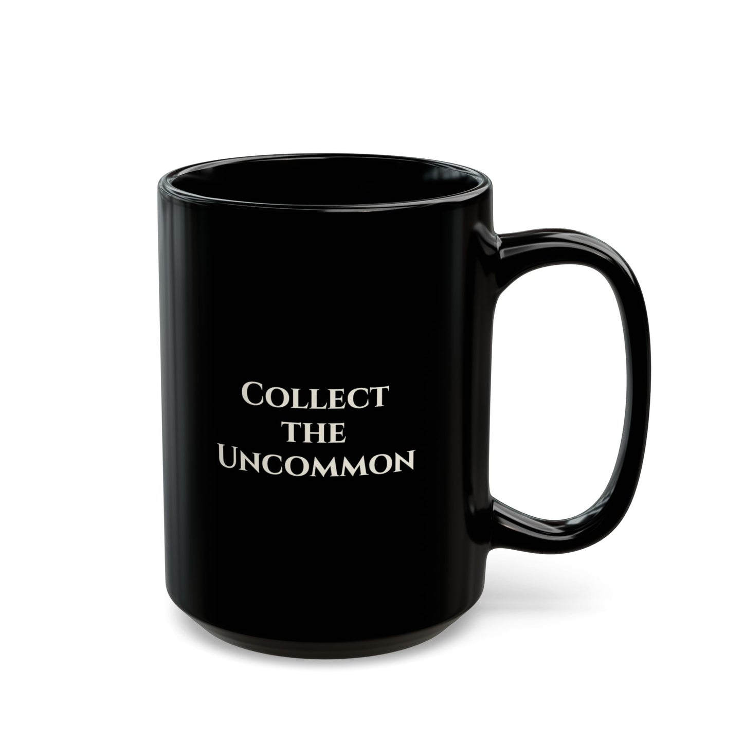 Collect the Uncommon Black Mug – Monstera Skeleton Coffee Cup (11oz, 15oz)