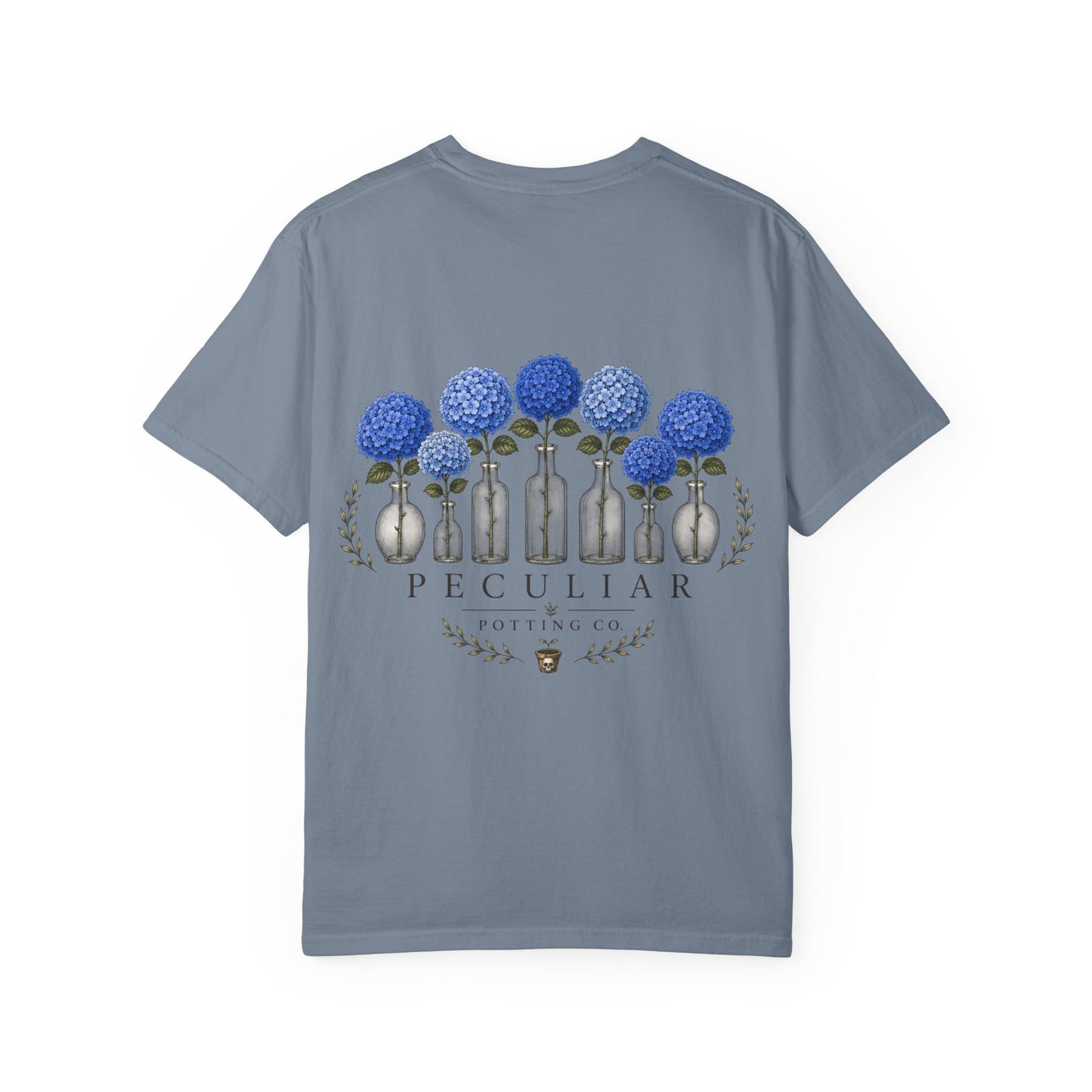 Blue Hydrangea—Rooted & Blooming Collection Graphic Tee