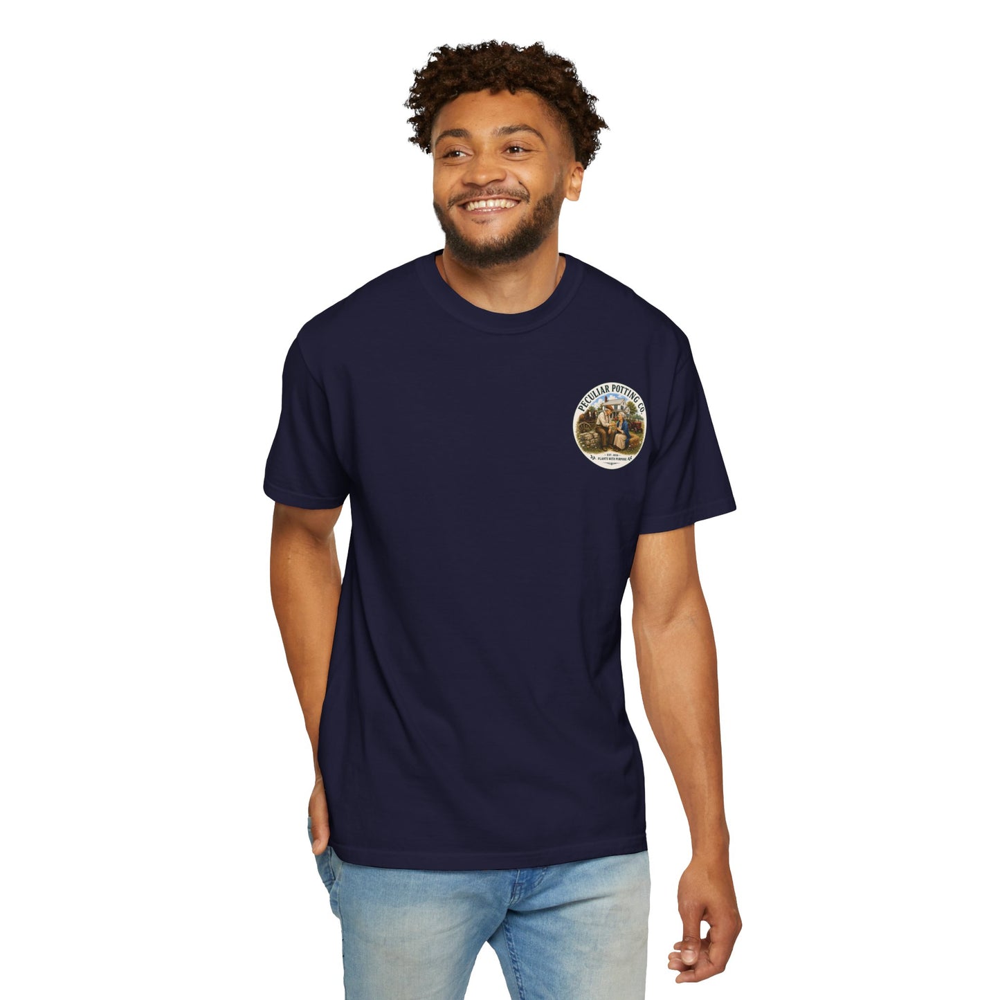 Peculiar Potting Co. T-Shirt — Vintage Gardeners "Plants With Purpose" Tee