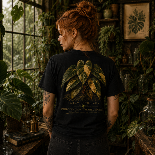 Philodendron Caramel Marble — Graphic Tee