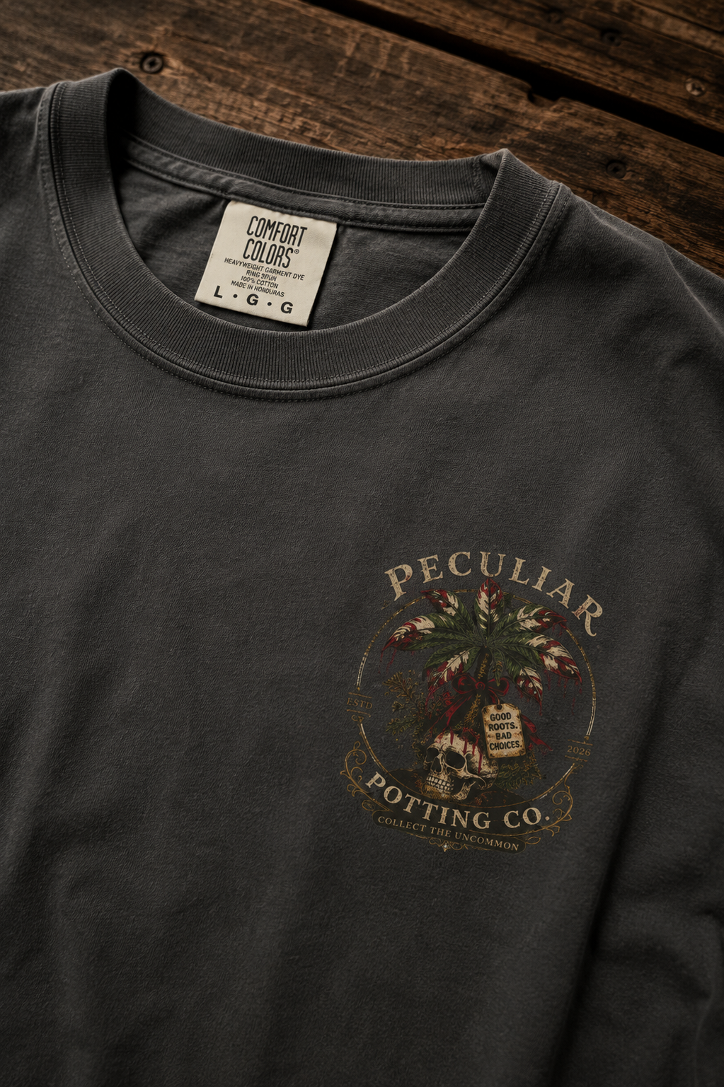 Blood Money  —  Peculiar Potting Co.  Graphic Tee