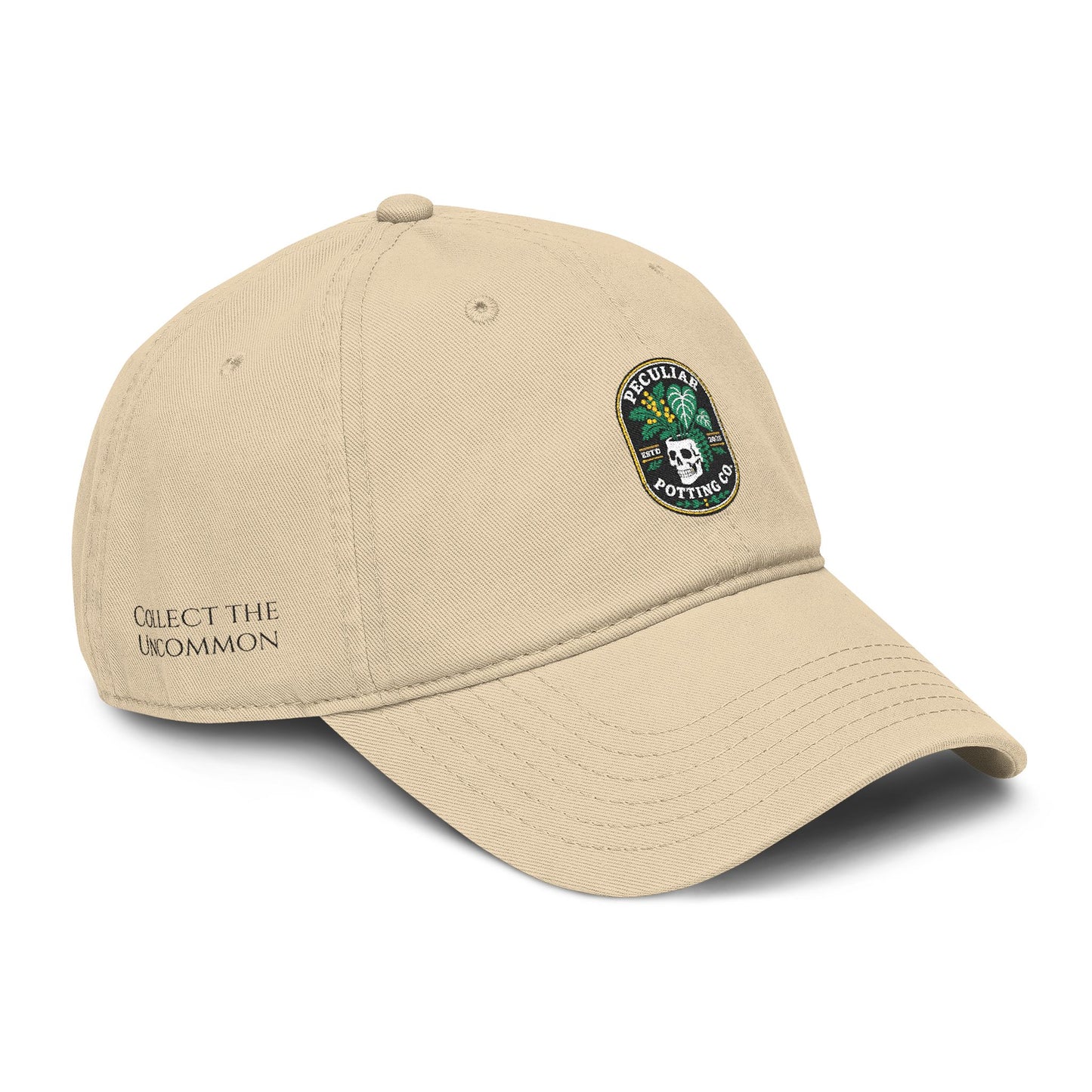 Washed Peculiar Potting Co. "COLLECT THE UNCOMMON" Dad Cap