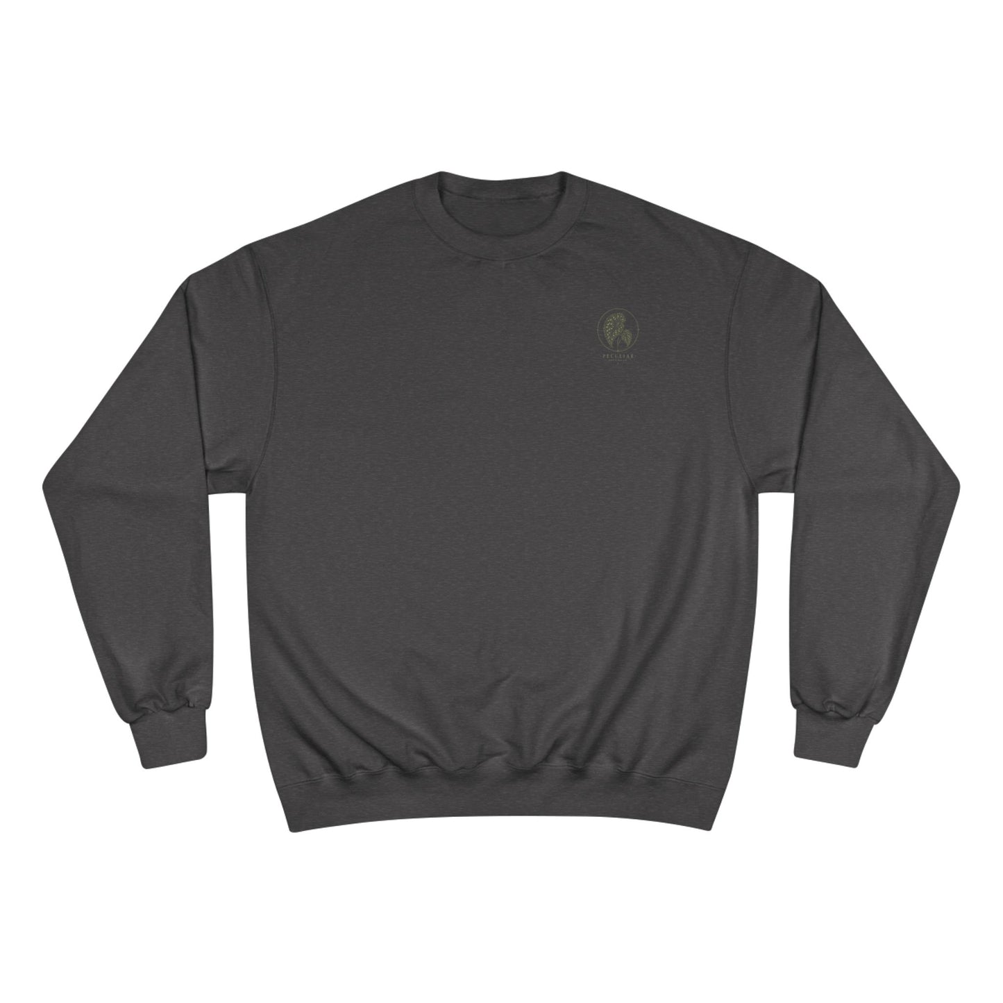 Plant Goddess Crewneck Sweatshirt — Vintage Botanical "Peculiar" Backprint
