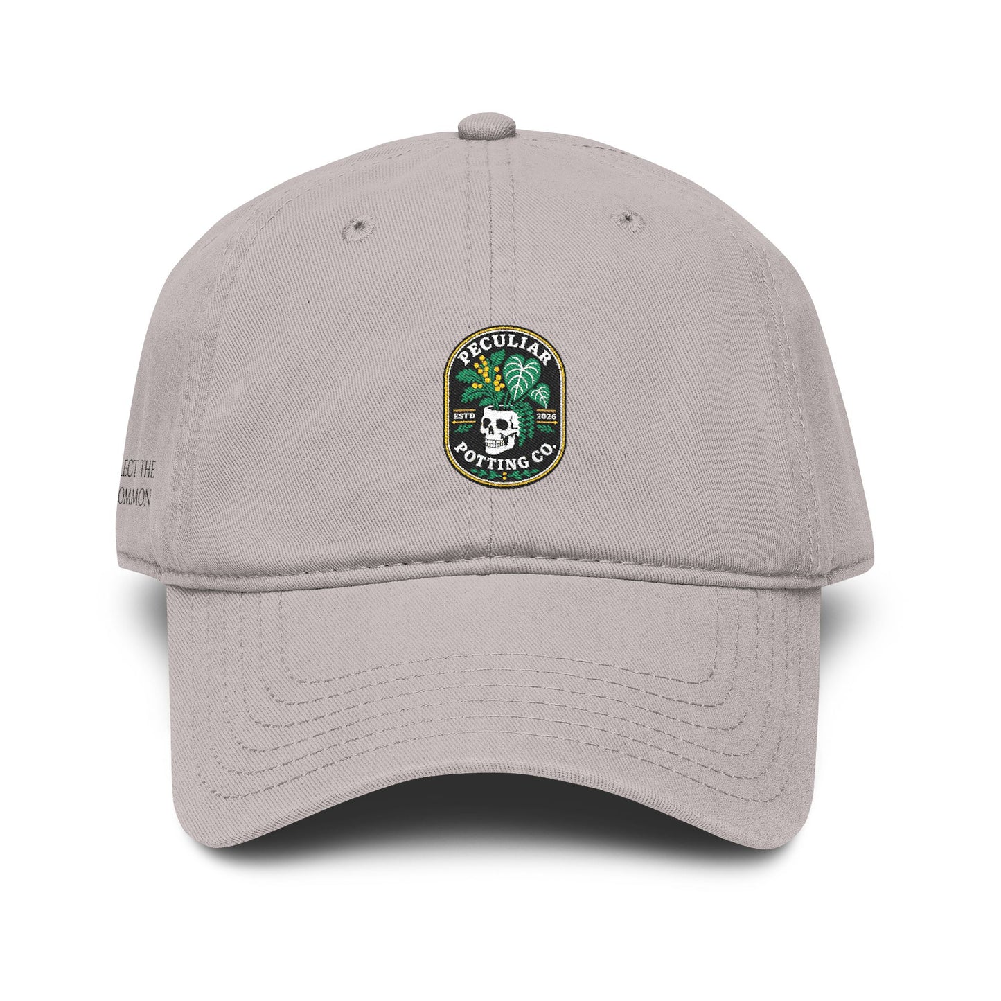 Washed Peculiar Potting Co. "COLLECT THE UNCOMMON" Dad Cap