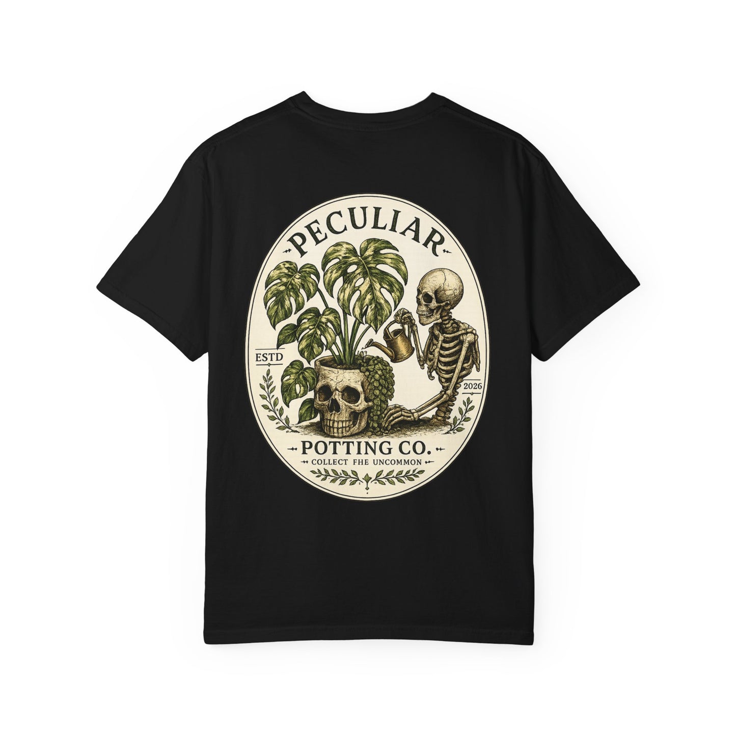 Peculiar Potting Co. Skeleton & Monstera T-Shirt