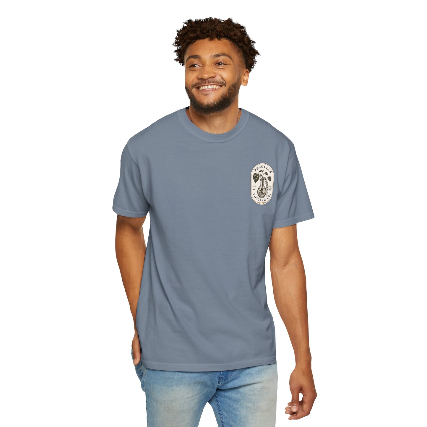 Blue Hydrangea—Rooted & Blooming Collection Graphic Tee