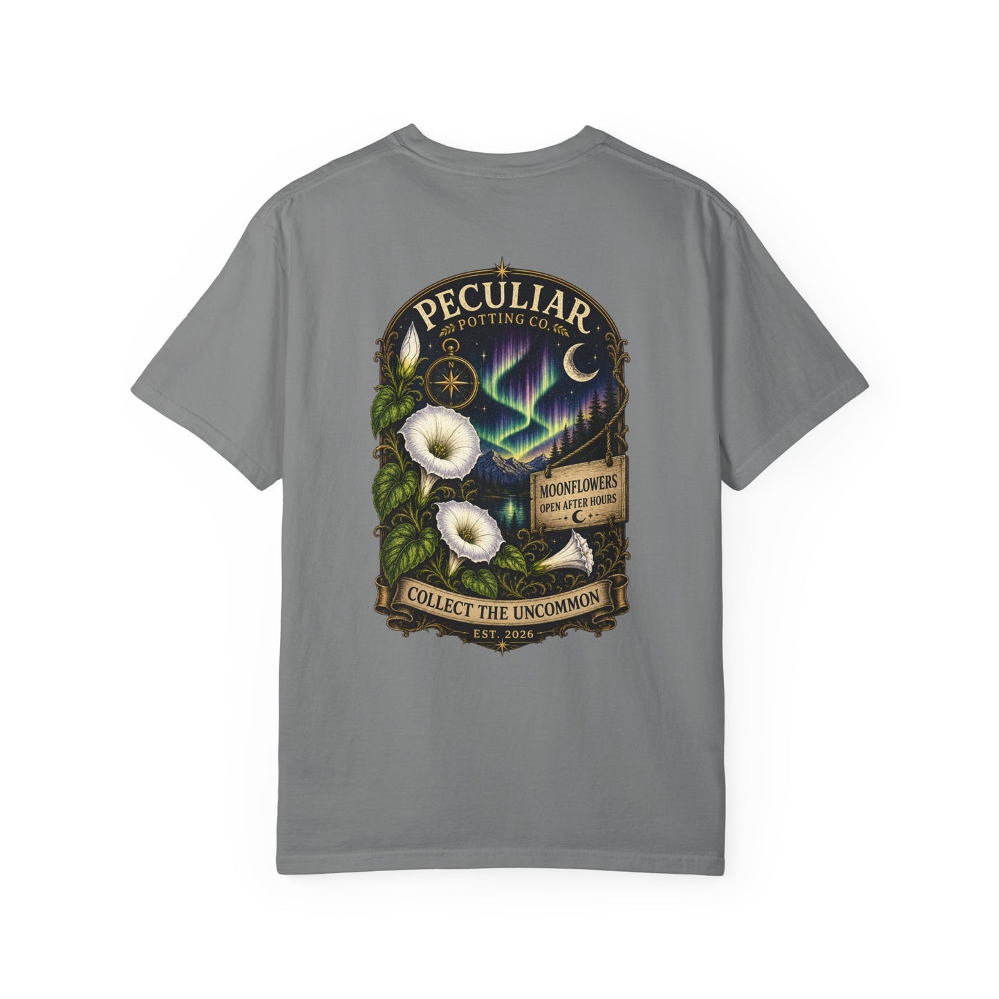 Moonflowers: Open After Hours  — Graphic Tee