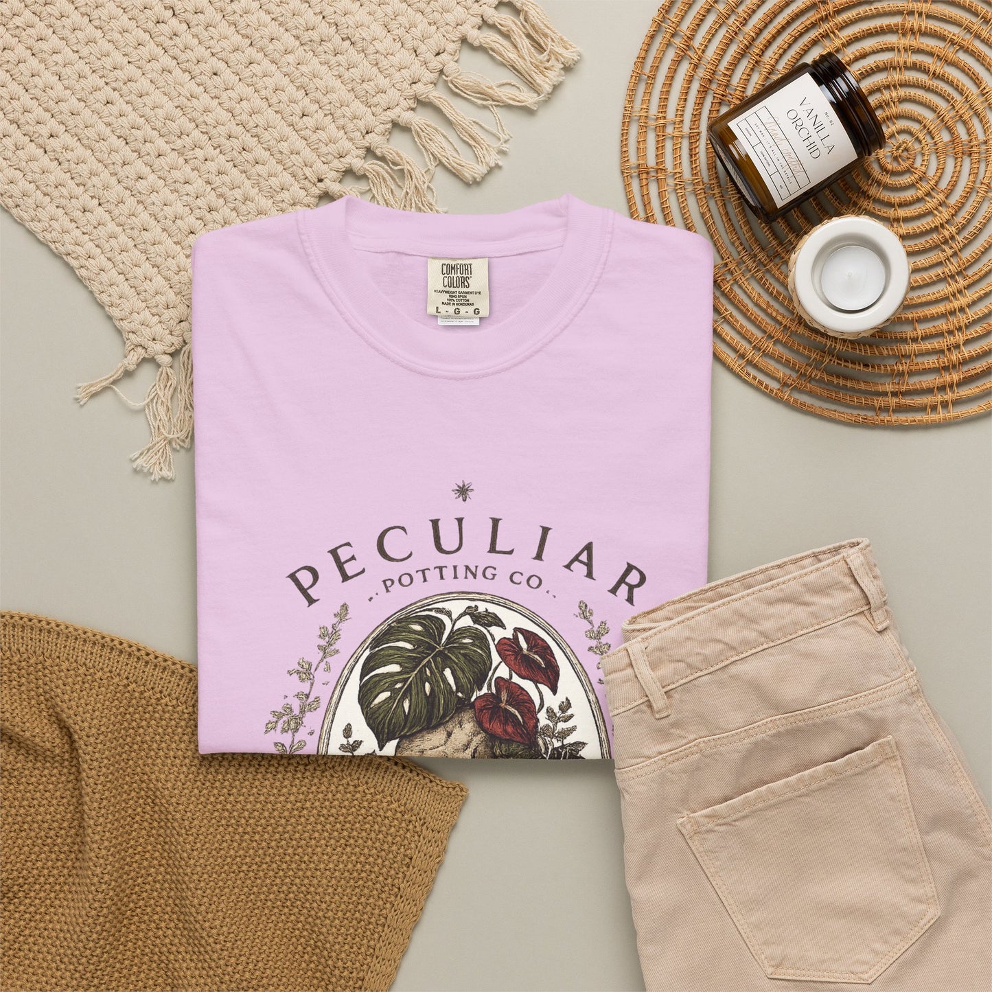 Peculiar Potting Co. 'Roots and Propagation' T-Shirt — Botanical Skull Tee