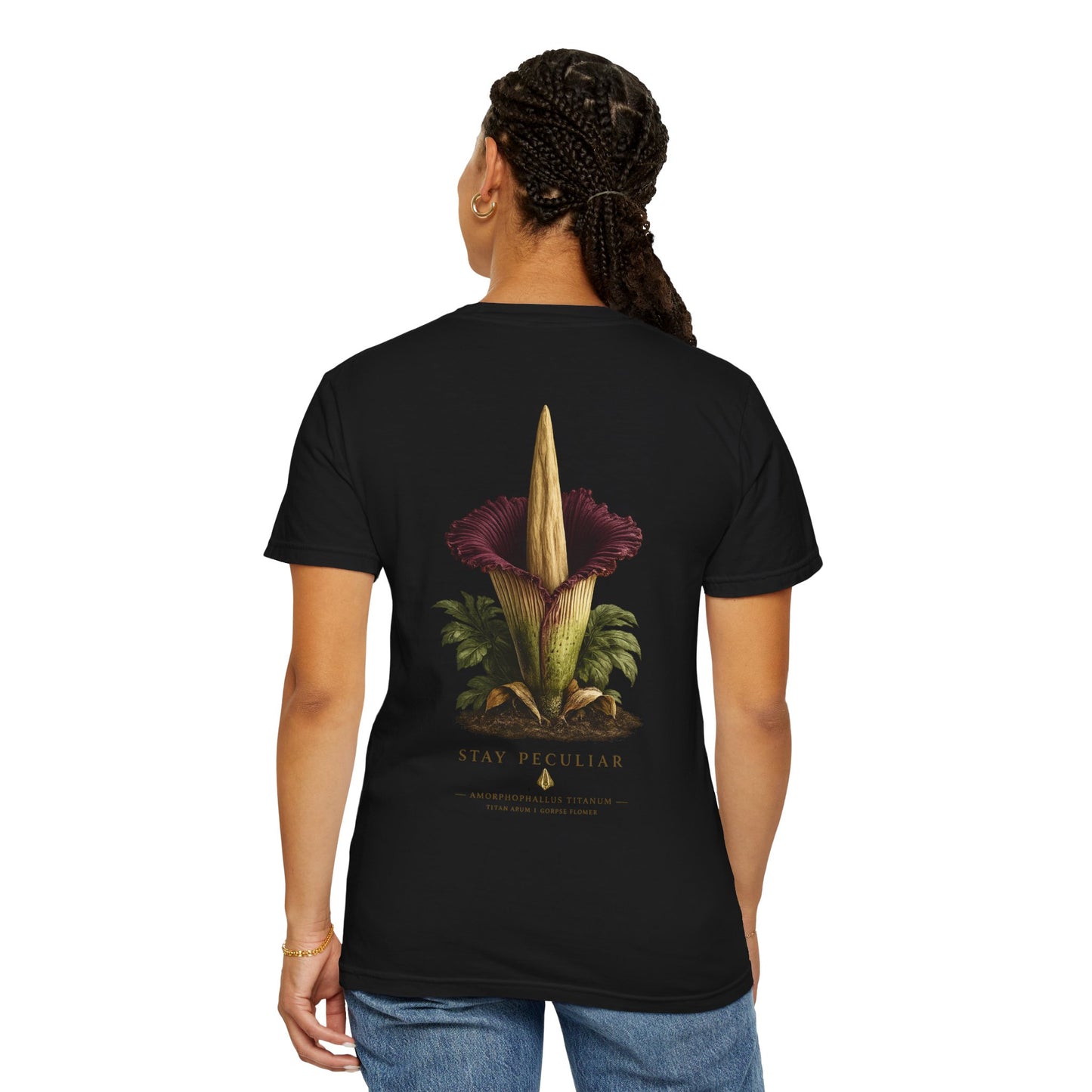 Amorphophallus Titanum (Corpse Flower) —  Silhouette Specimen Collection Graphic Tee