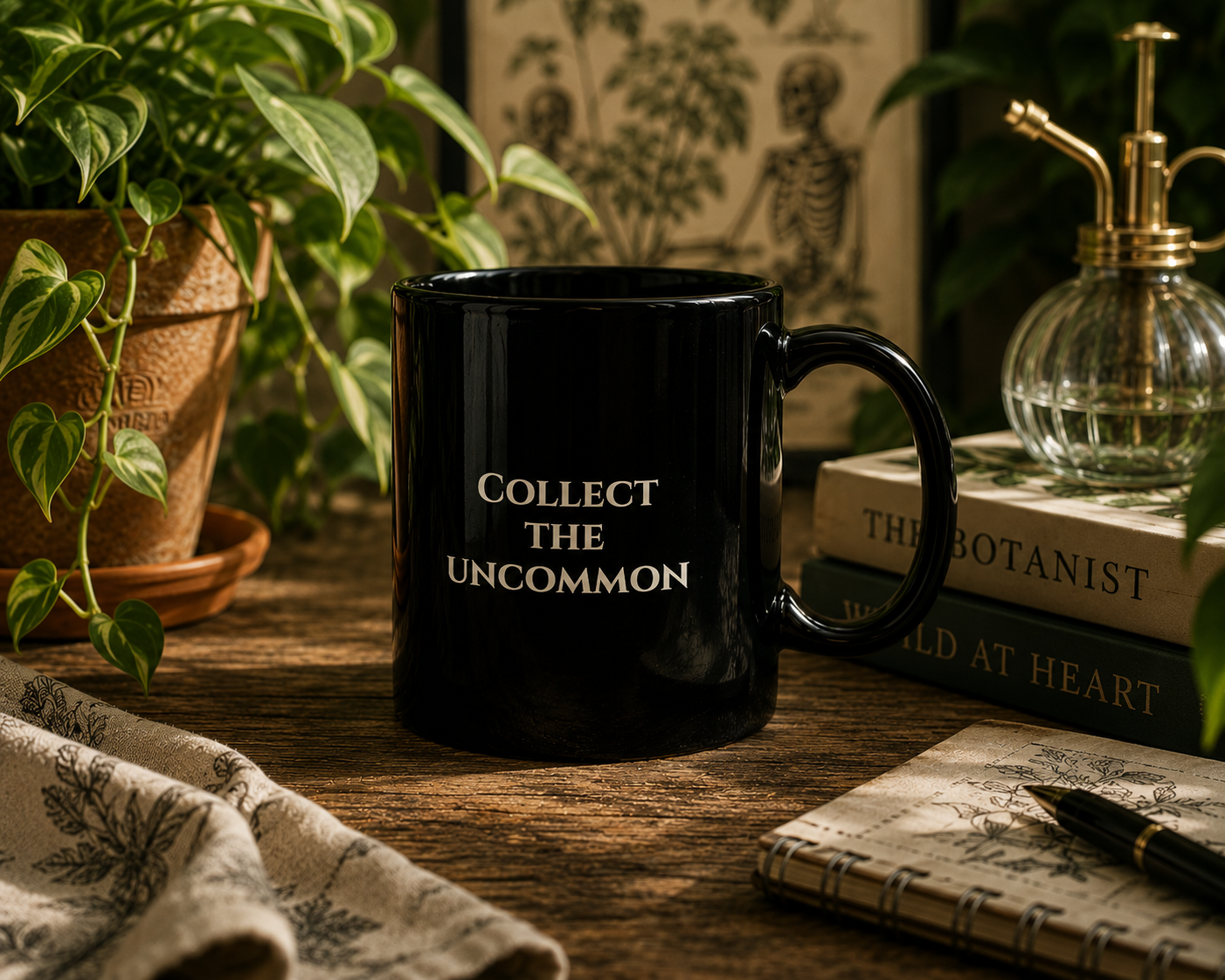 Collect the Uncommon — Monstera Mug (11oz, 15oz)