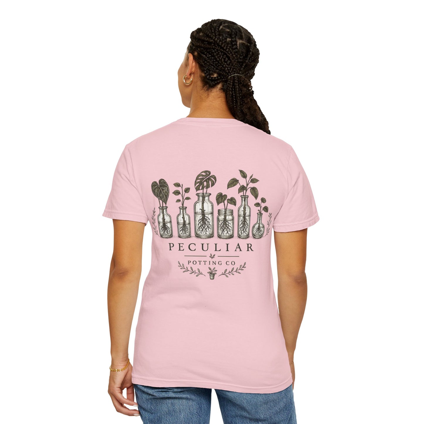 Peculiar Potting Co. Rooted and Blooming  — Monstera Graphic Tee