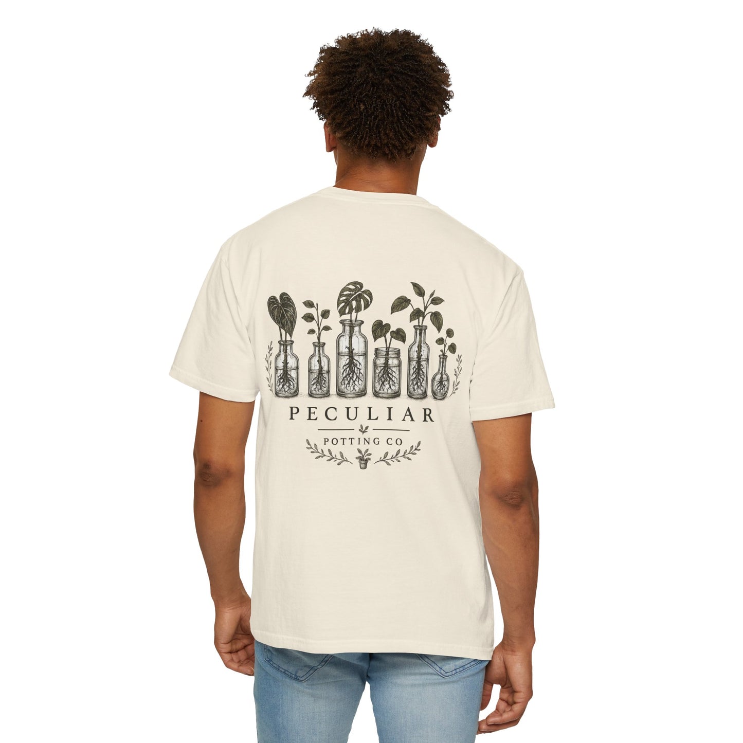 Peculiar Potting Co. Rooted and Blooming  — Monstera Graphic Tee