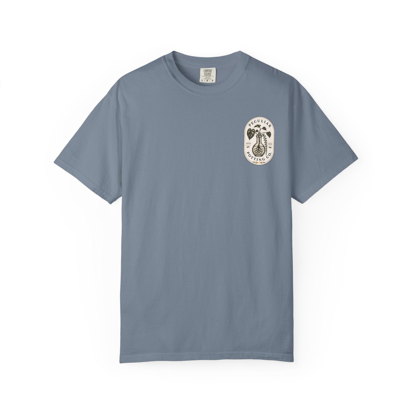 Blue Hydrangea—Rooted & Blooming Collection Graphic Tee