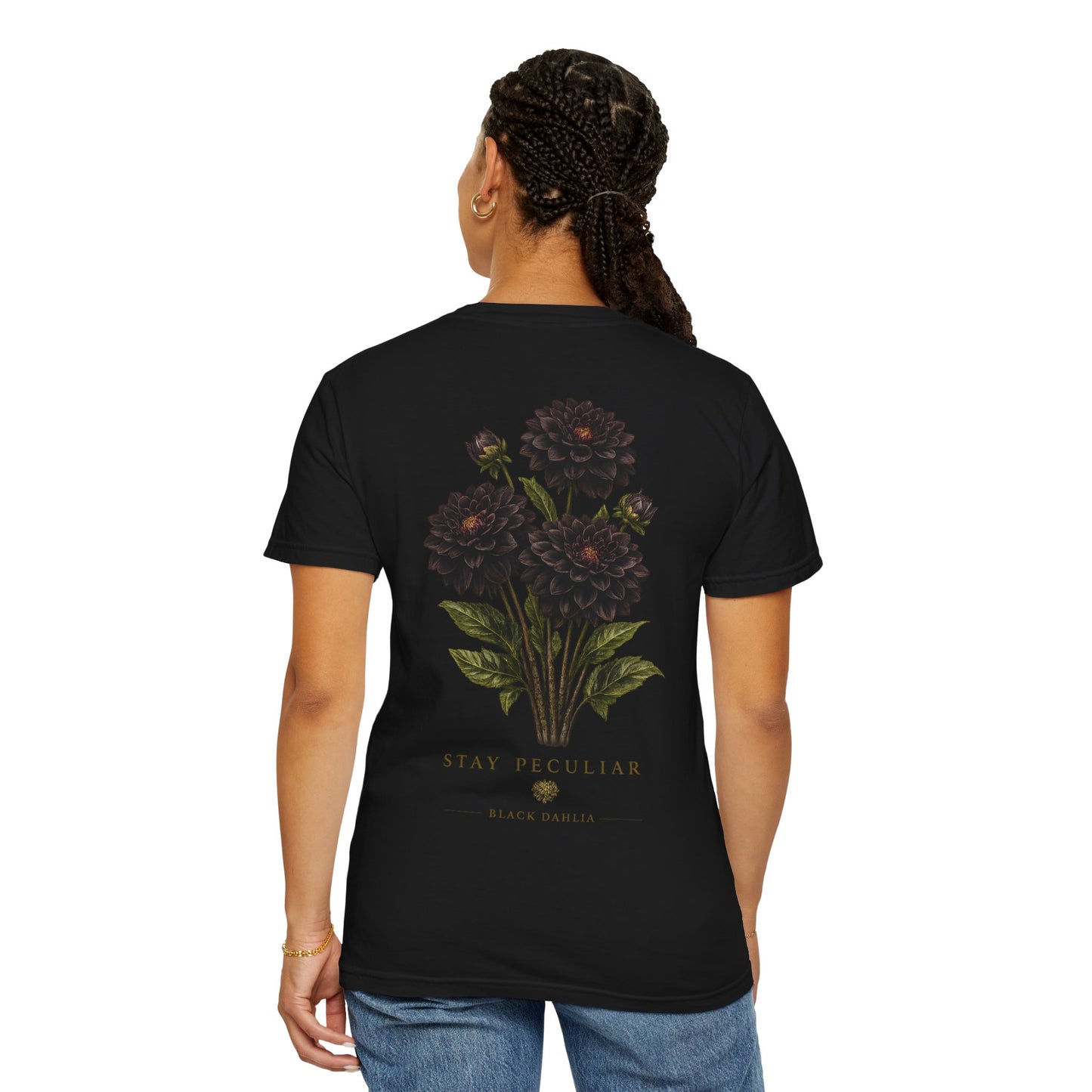 Black Dahlia — Silhouette Specimen Collection Graphic Tee