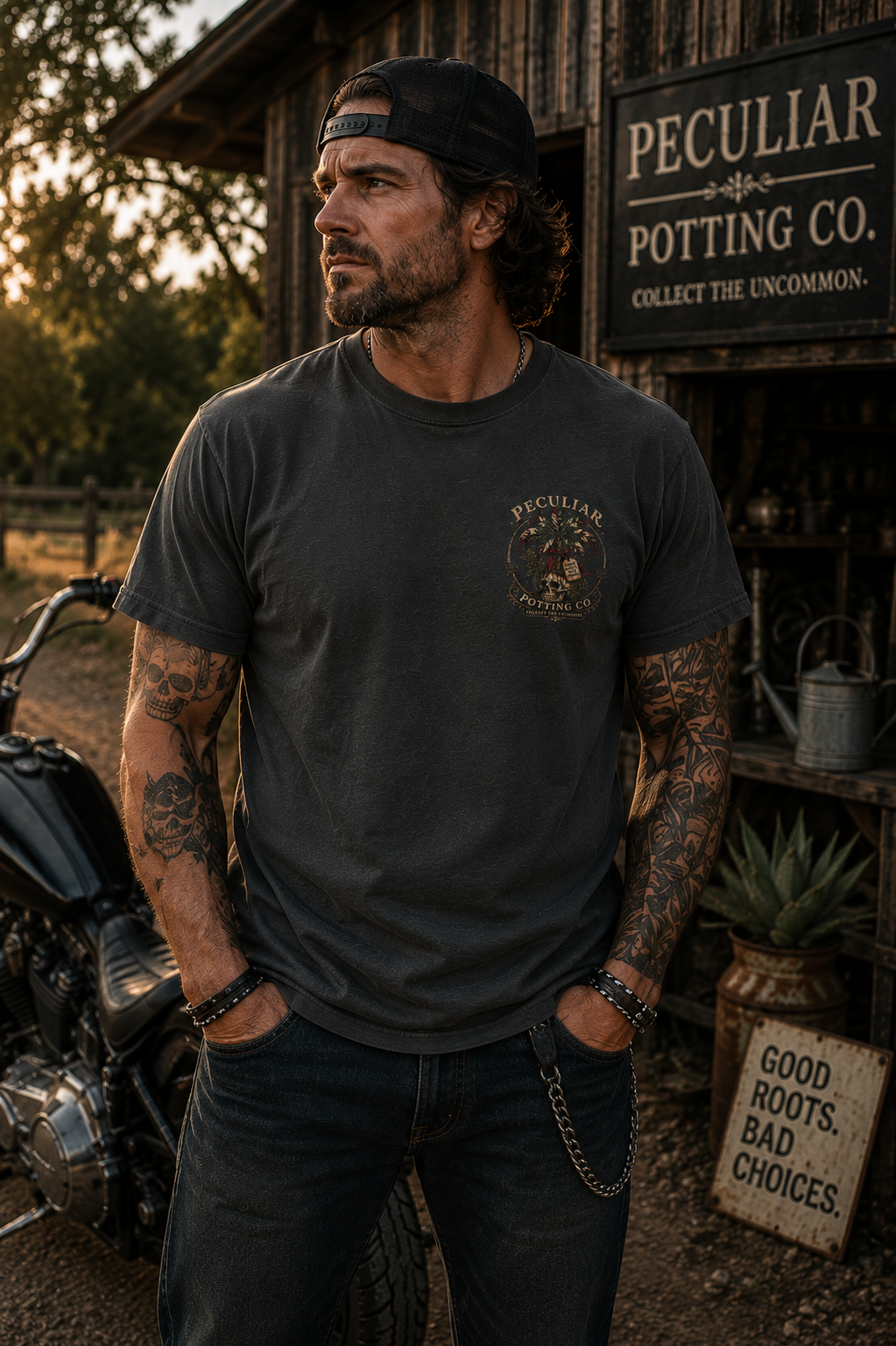 Blood Money  —  Peculiar Potting Co.  Graphic Tee