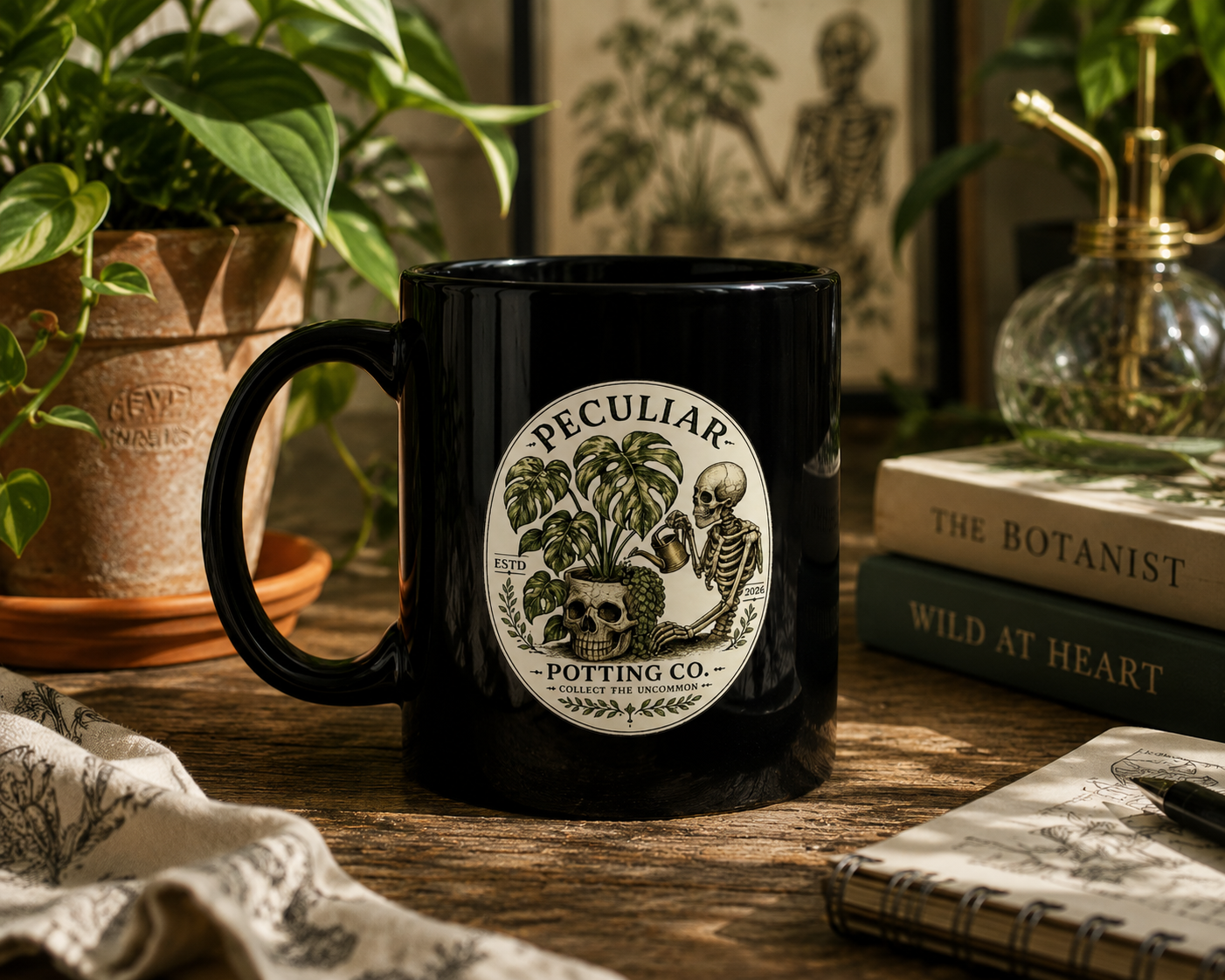 Collect the Uncommon — Monstera Mug (11oz, 15oz)