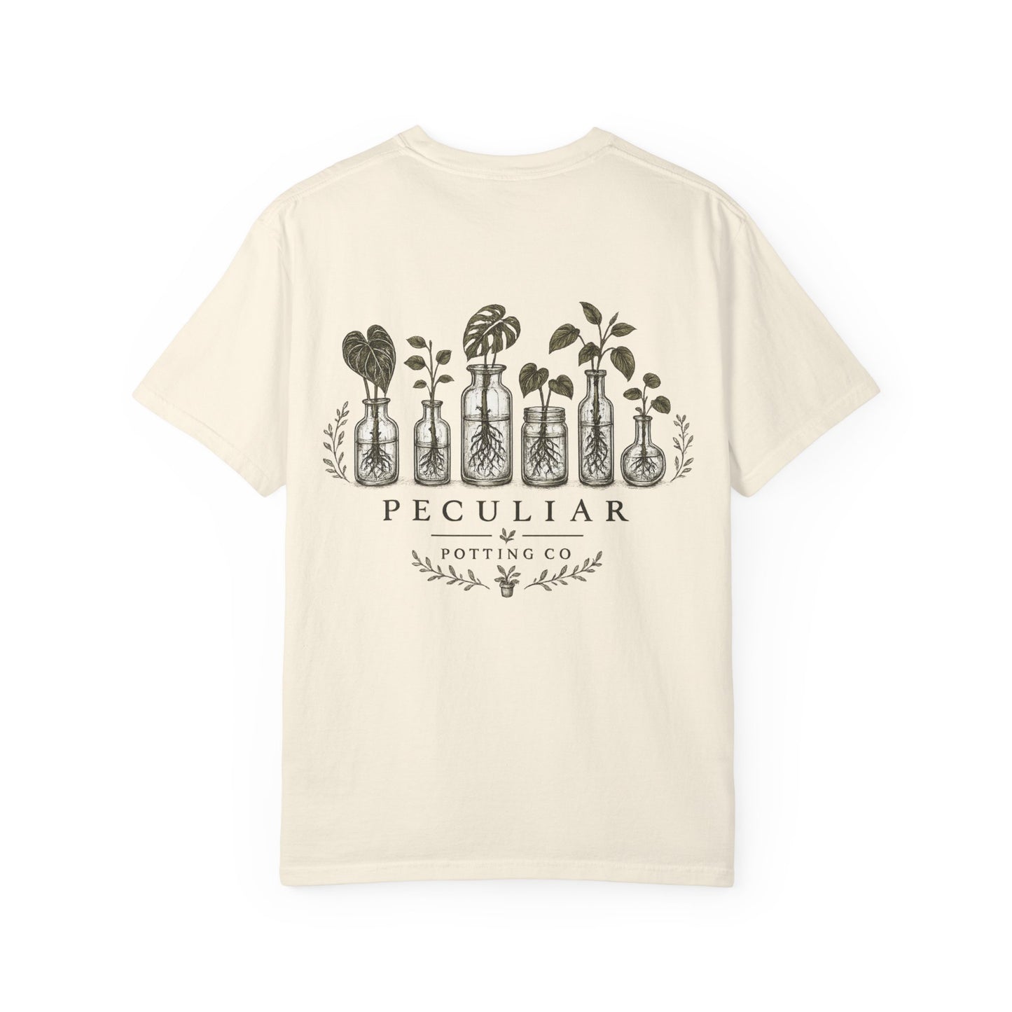 Peculiar Potting Co. Rooted and Blooming  — Monstera Graphic Tee
