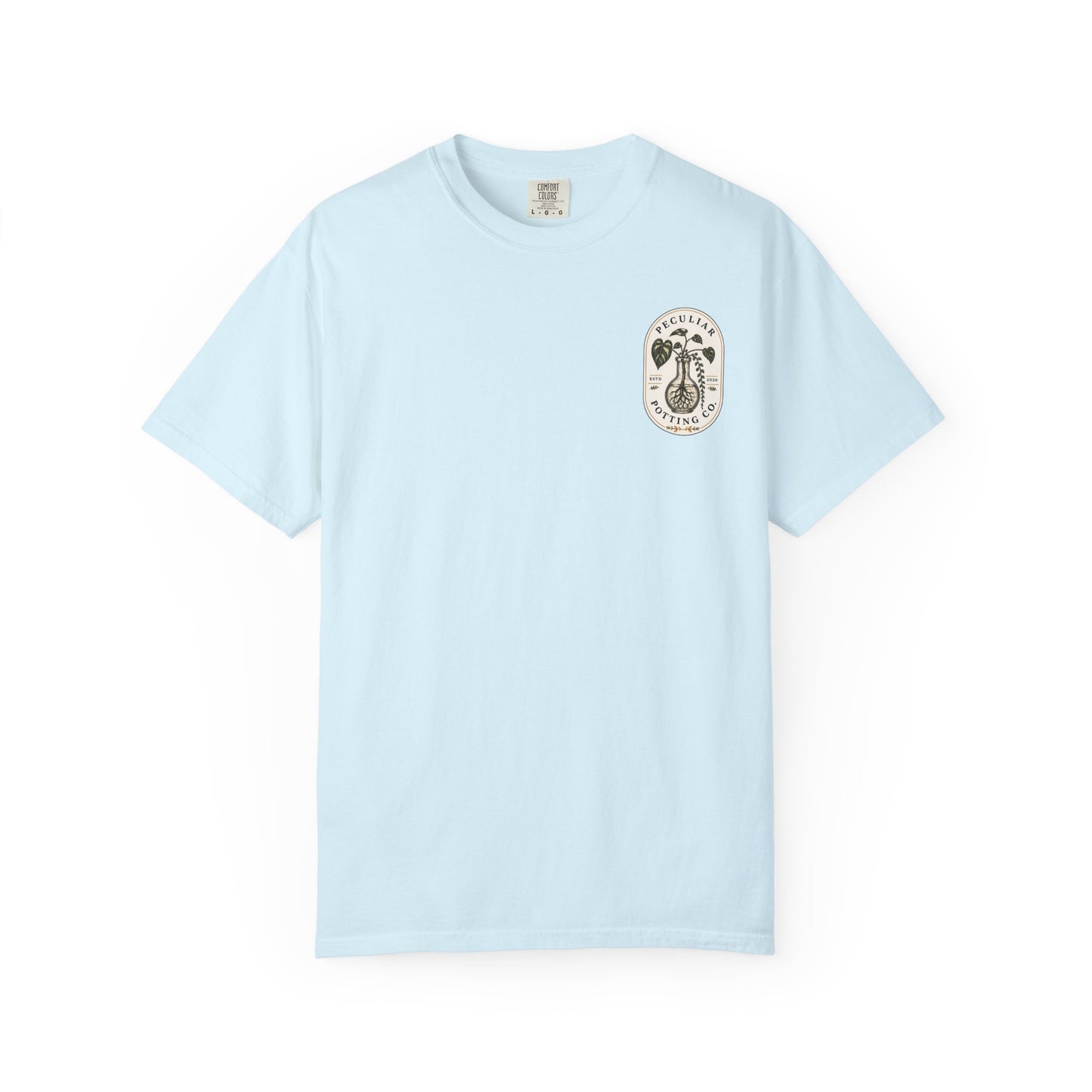 Blue Hydrangea—Rooted & Blooming Collection Graphic Tee