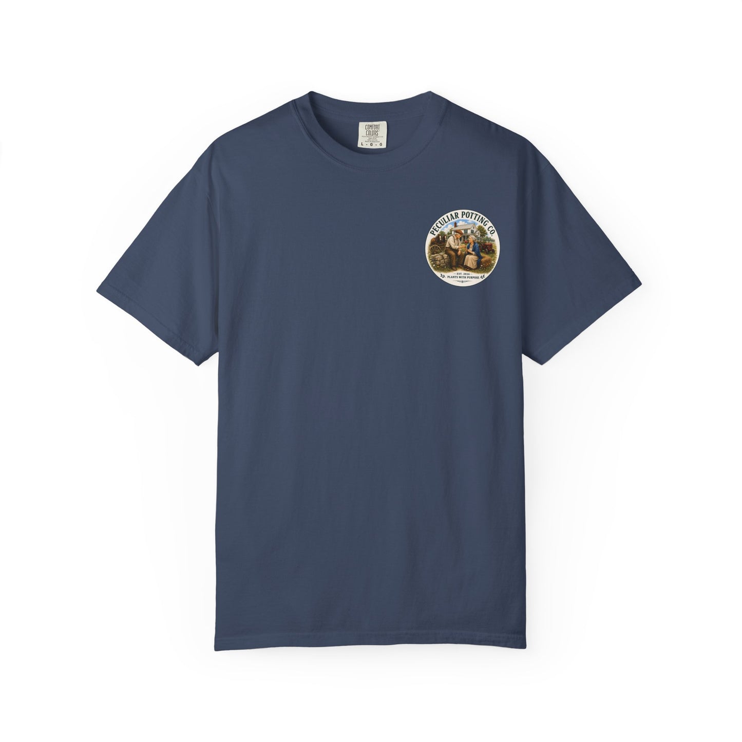 Peculiar Potting Co. T-Shirt — Vintage Gardeners "Plants With Purpose" Tee