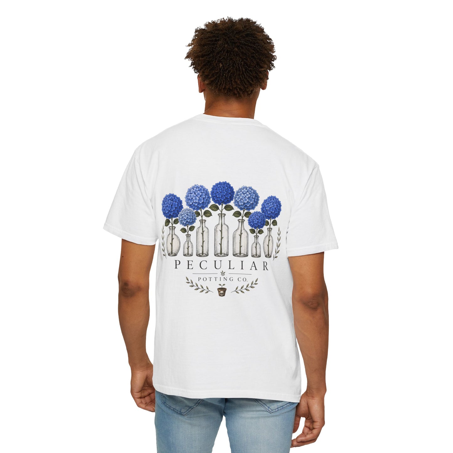 Blue Hydrangea—Rooted & Blooming Collection Graphic Tee