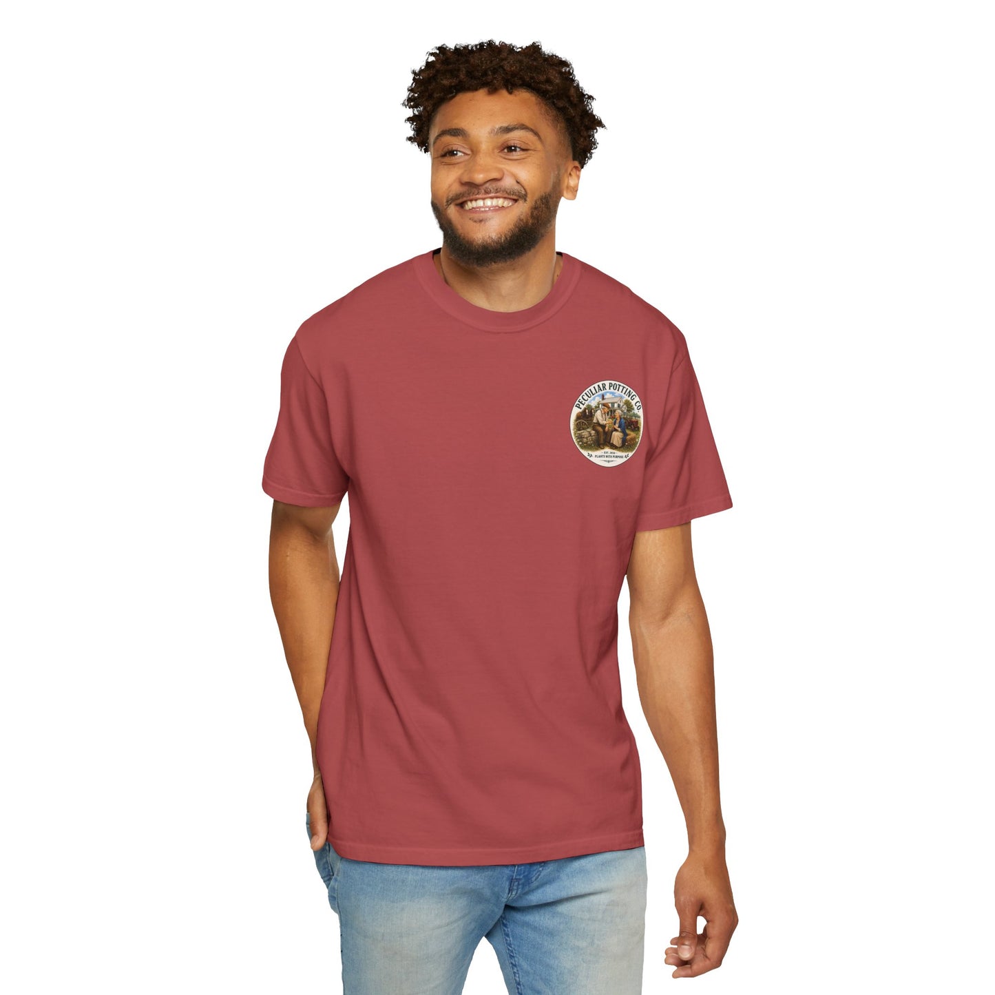 Peculiar Potting Co. T-Shirt — Vintage Gardeners "Plants With Purpose" Tee